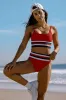 Millie Bottom American Colorblock sold by Beach Riot