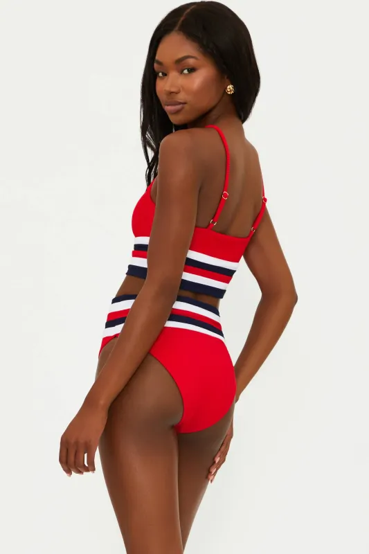 Millie Bottom American Colorblock sold by Beach Riot