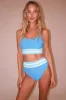Kaida Top Riviera Royal Colorblock sold by Beach Riot
