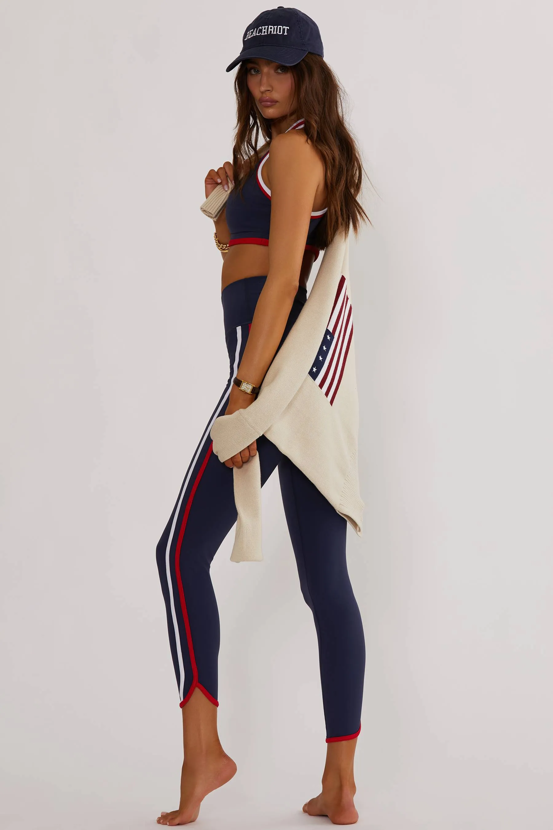 Callie Sweater Americana Ivory sold by Beach Riot product image thumbnail 4