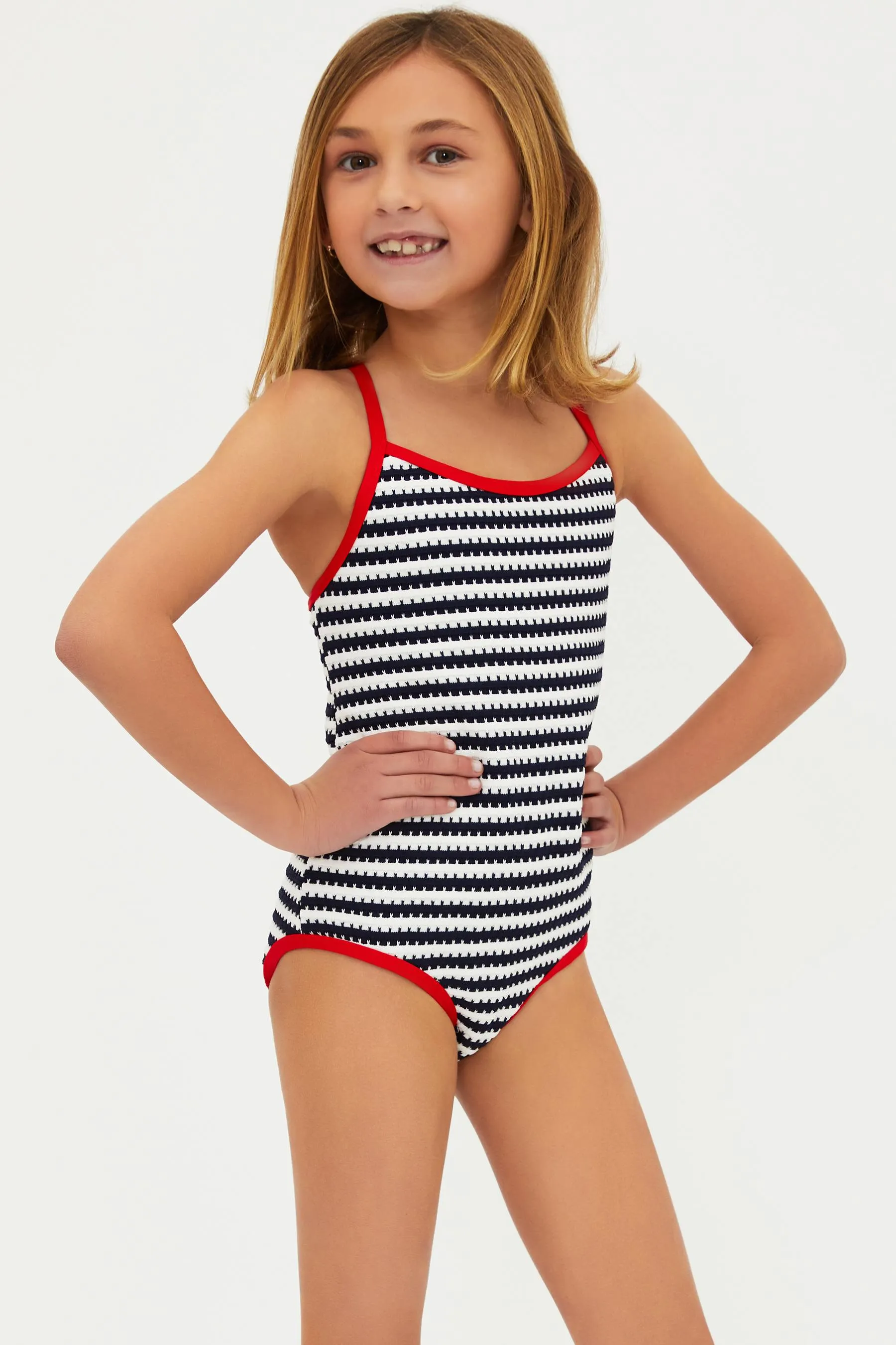 Little Julia One Piece Indigo Midnight sold by Beach Riot product image thumbnail 4