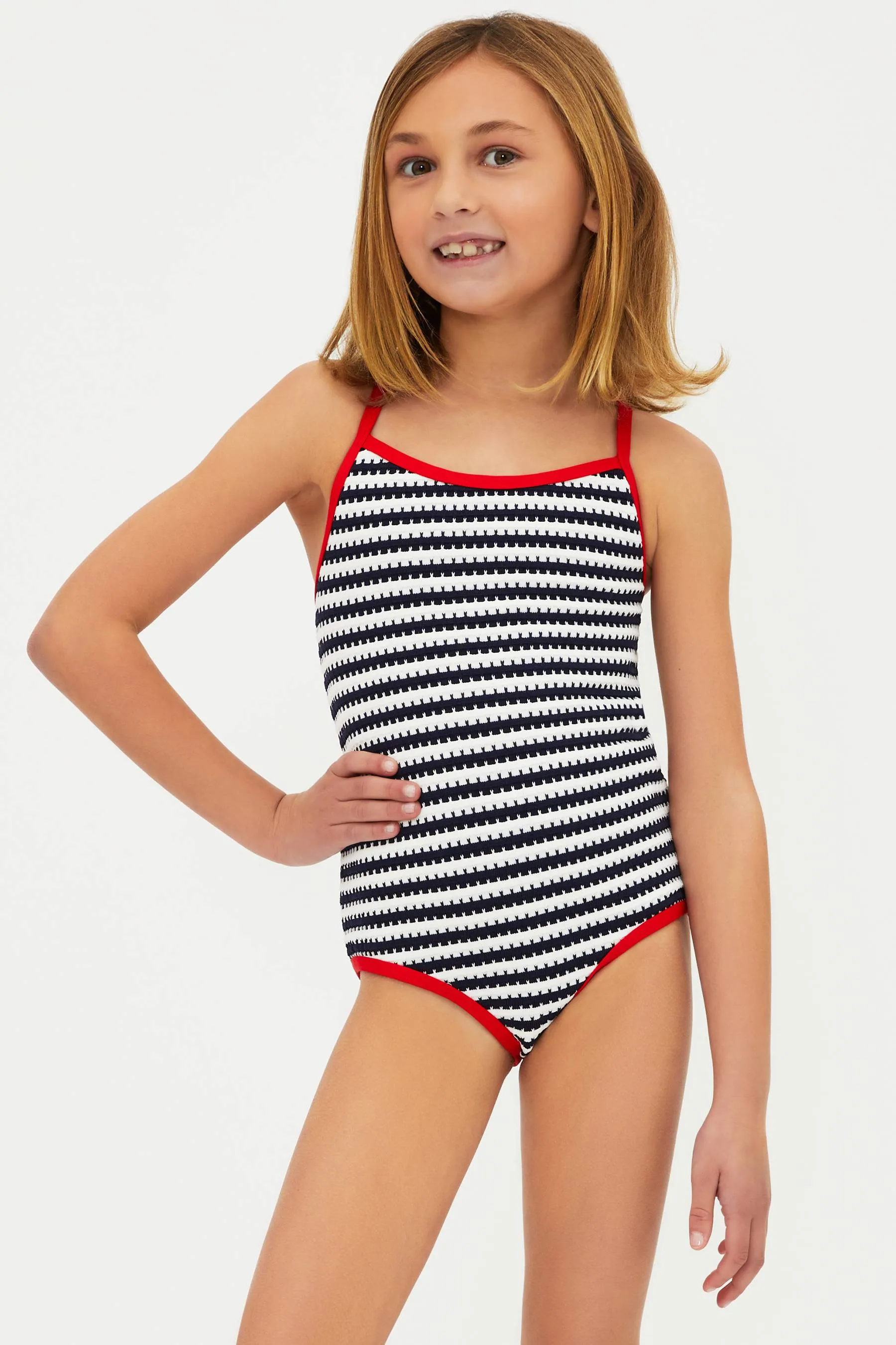 Little Julia One Piece Indigo Midnight sold by Beach Riot