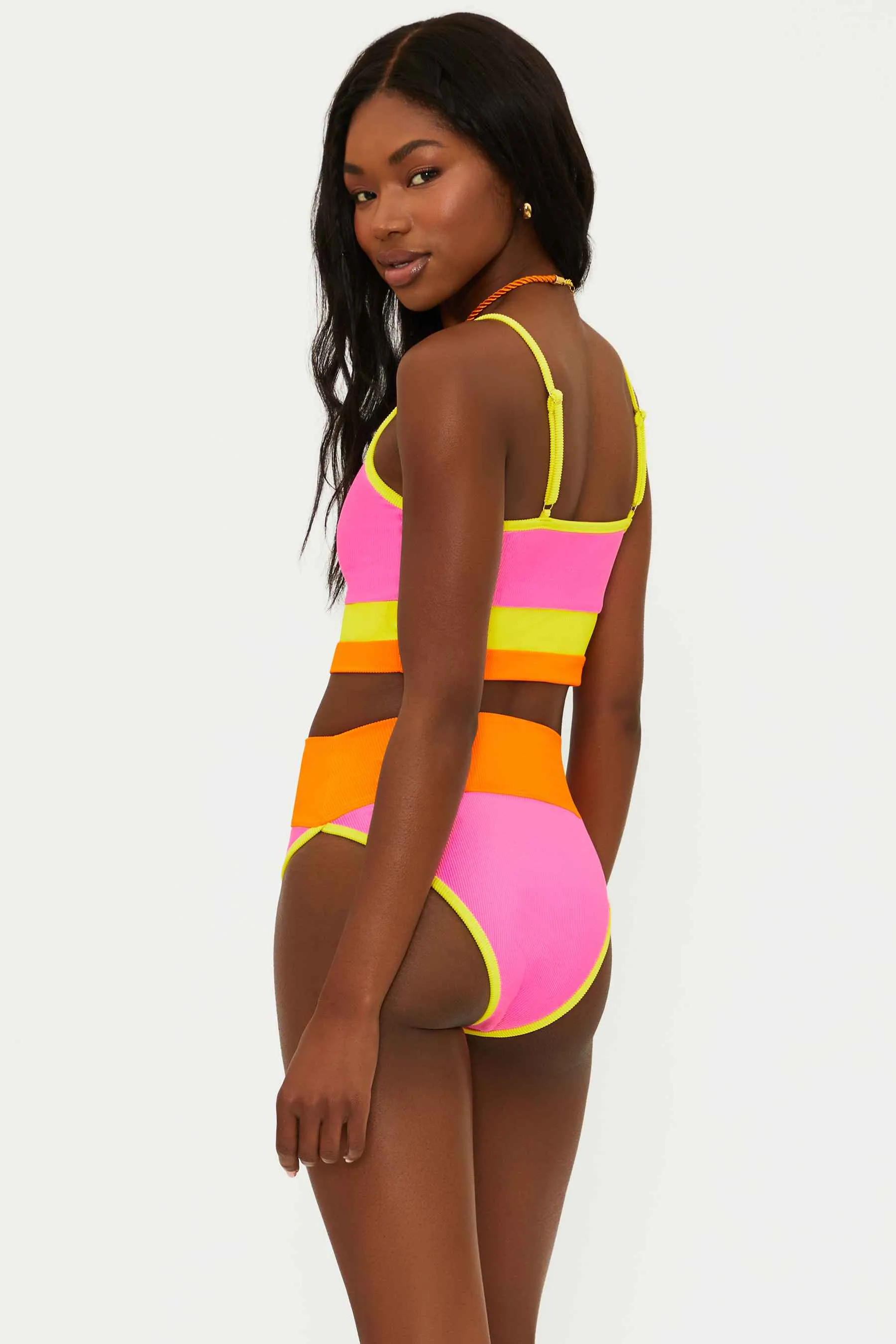 Emmy Bottom Soleil Colorblock sold by Beach Riot