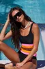 Heidi Bottom Sangria Sunset Colorblock sold by Beach Riot