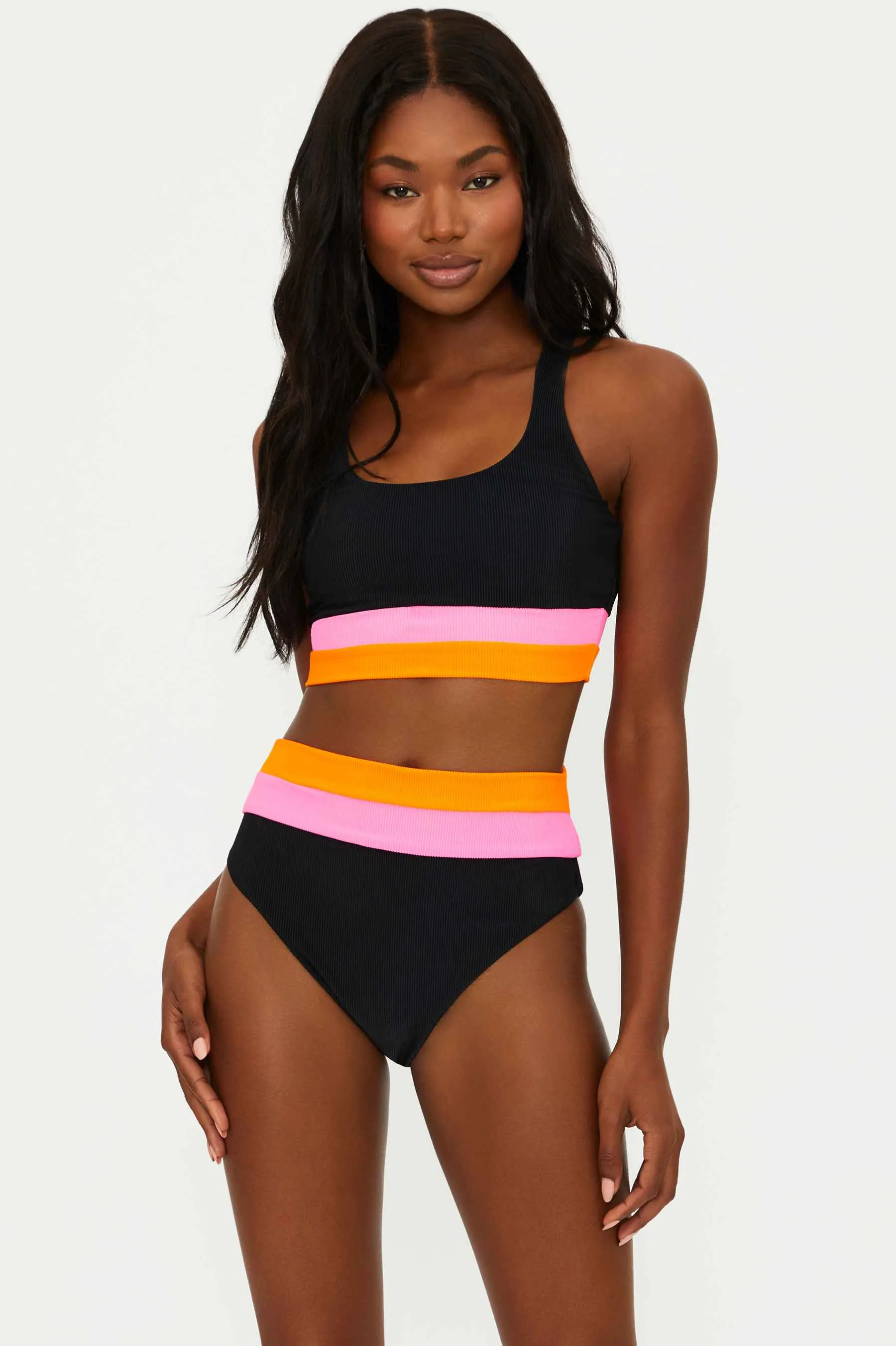 Heidi Bottom Sangria Sunset Colorblock sold by Beach Riot product image thumbnail 5