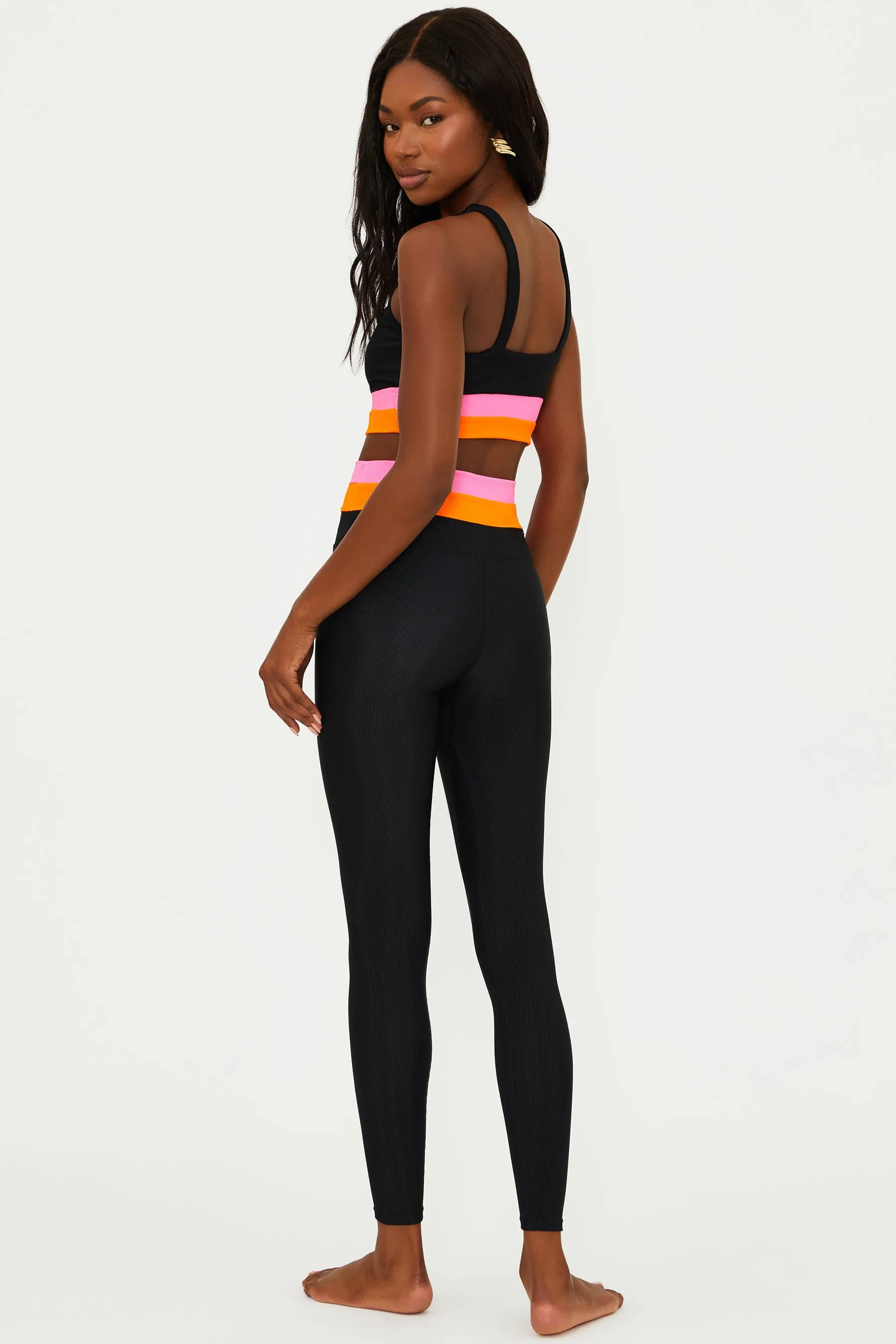 Trinity Legging Sangria Sunset Colorblock sold by Beach Riot product image thumbnail 2