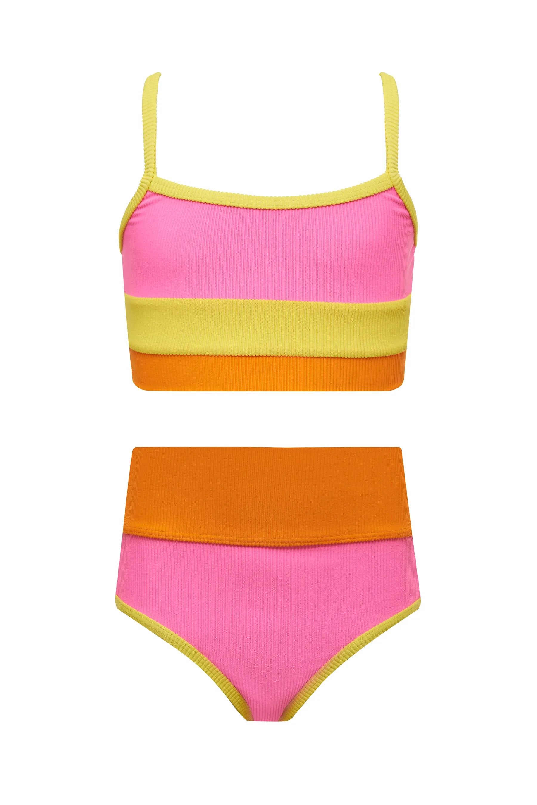 Little Eva & Emie Set Soleil Colorblock sold by Beach Riot product image thumbnail 2