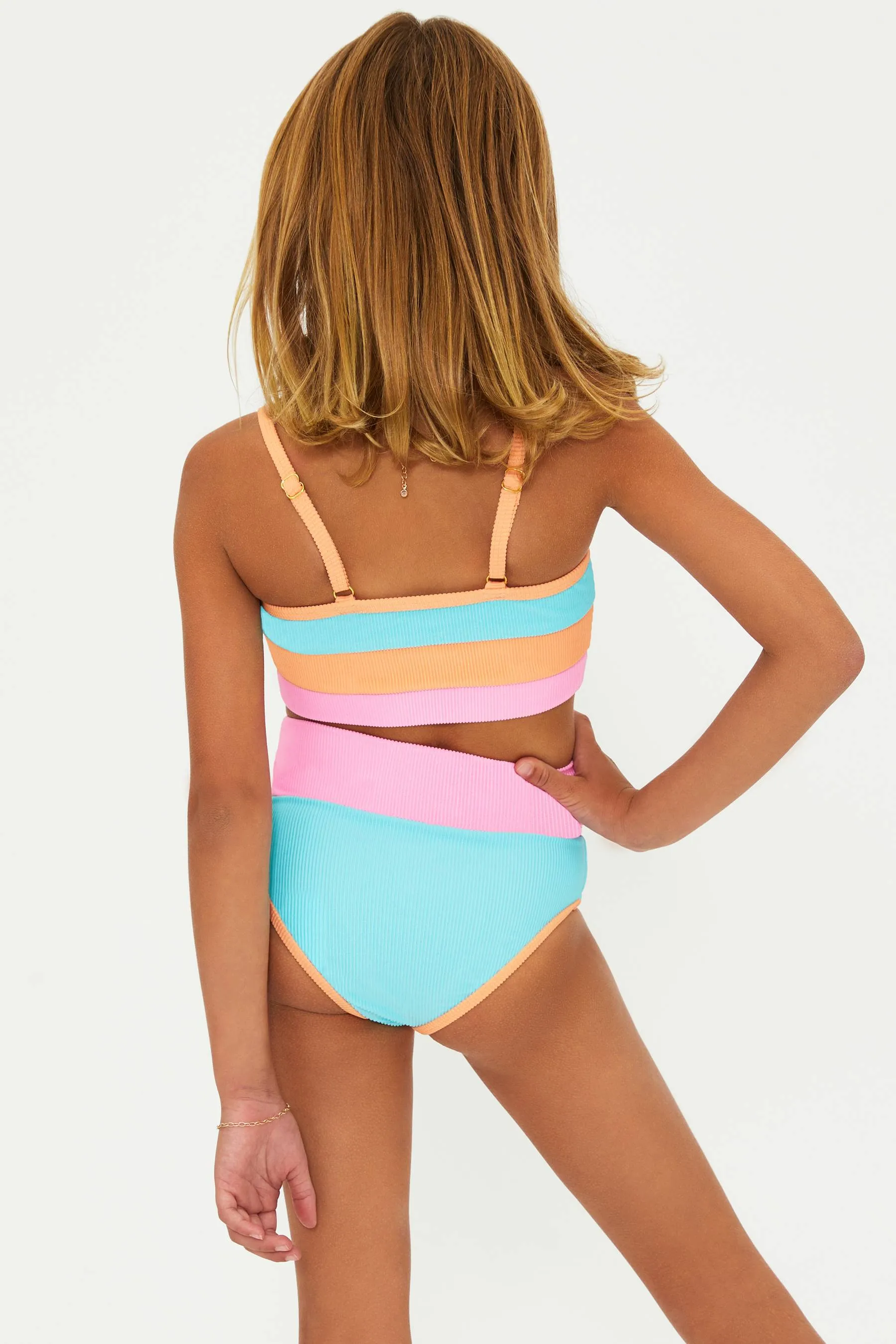 Little Eva & Emmy Set Crush Colorblock sold by Beach Riot product image thumbnail 2
