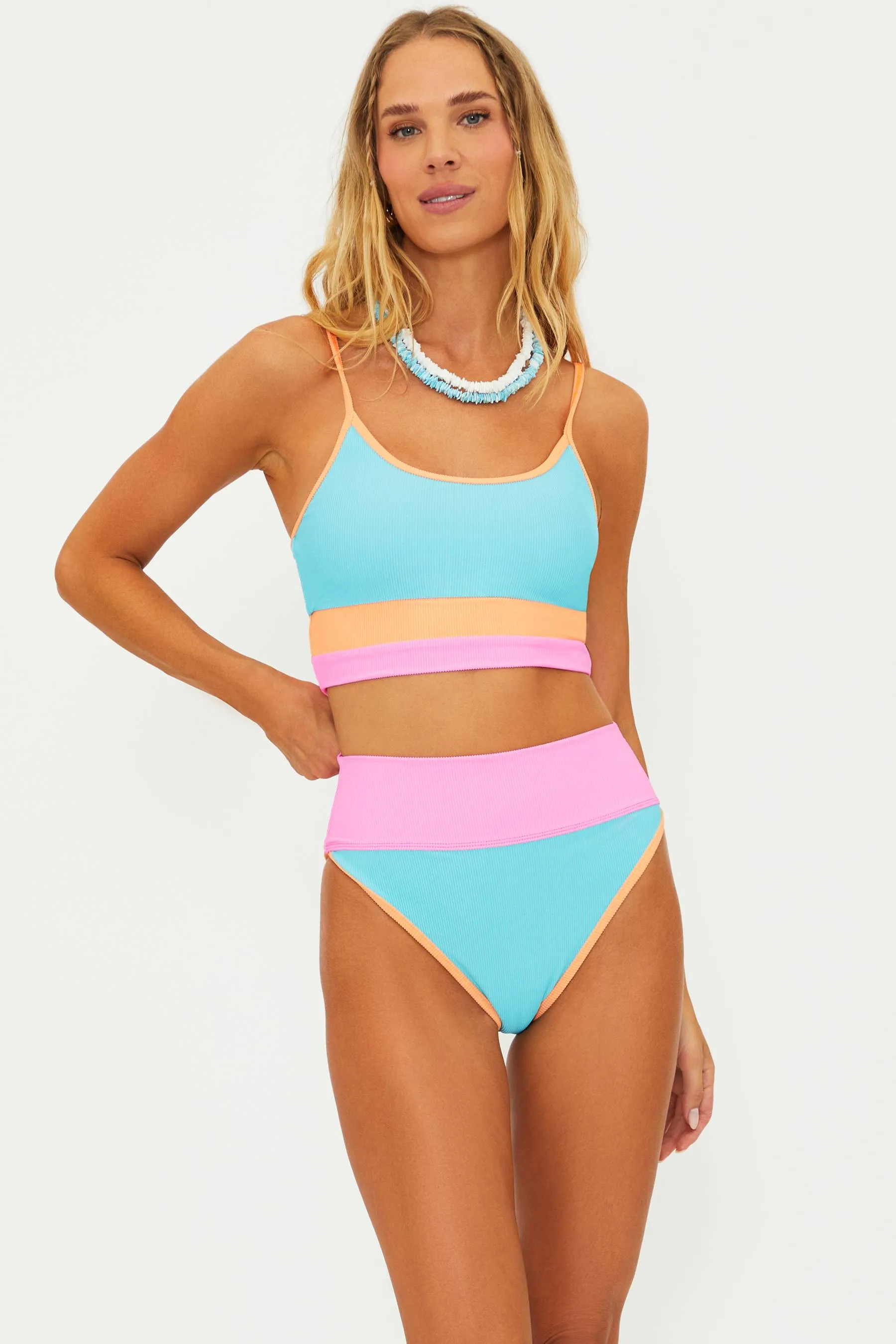 Eva Top Crush Colorblock sold by Beach Riot