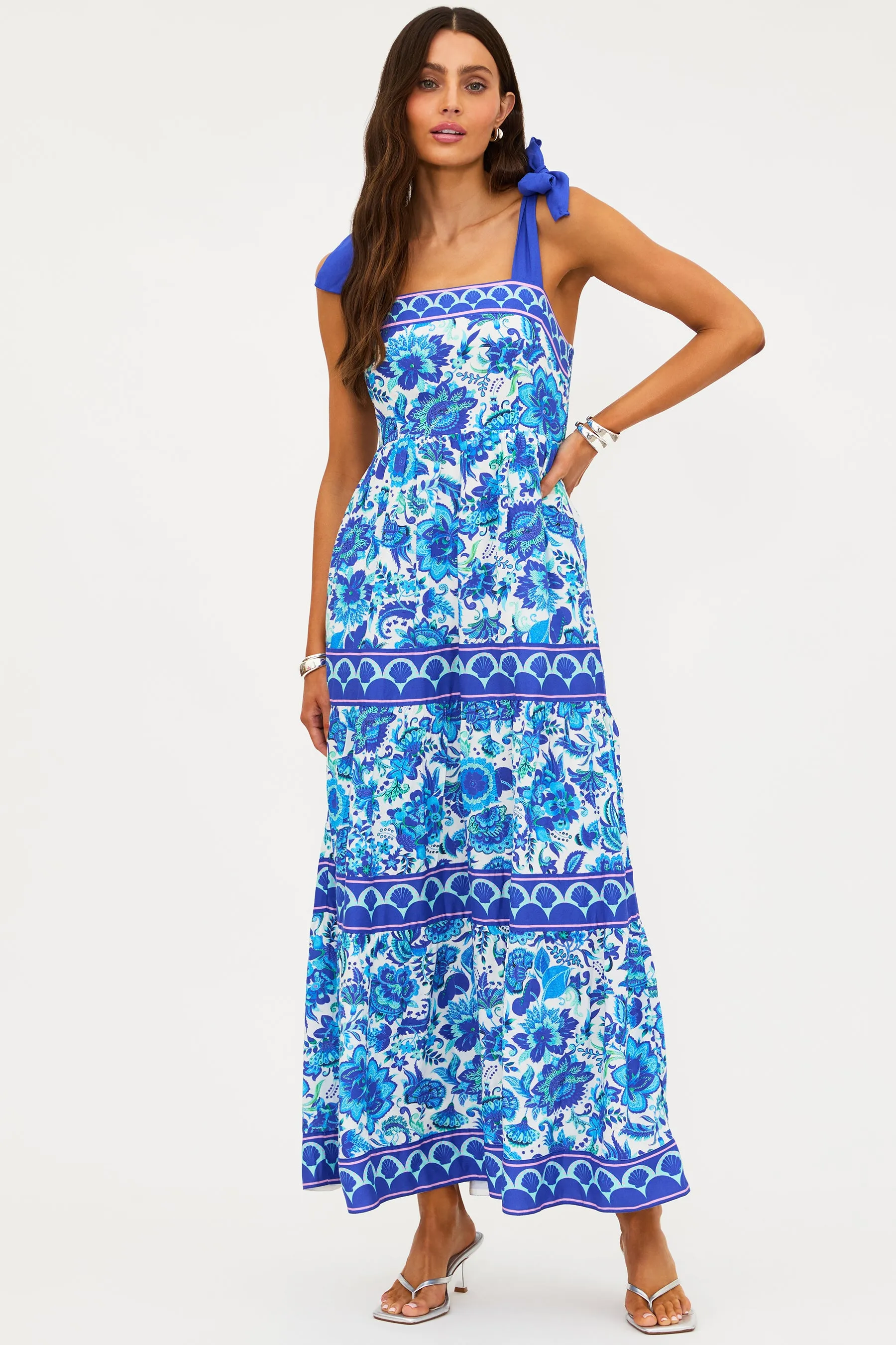 Charlotte Dress Royal Riviera sold by Beach Riot
