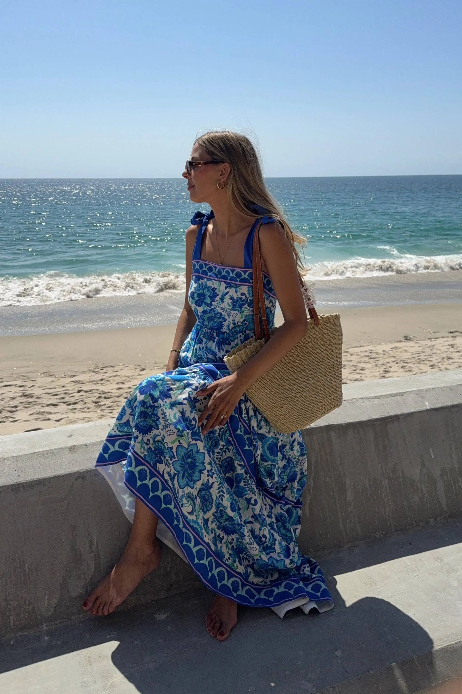 Charlotte Dress Royal Riviera sold by Beach Riot product image thumbnail 4