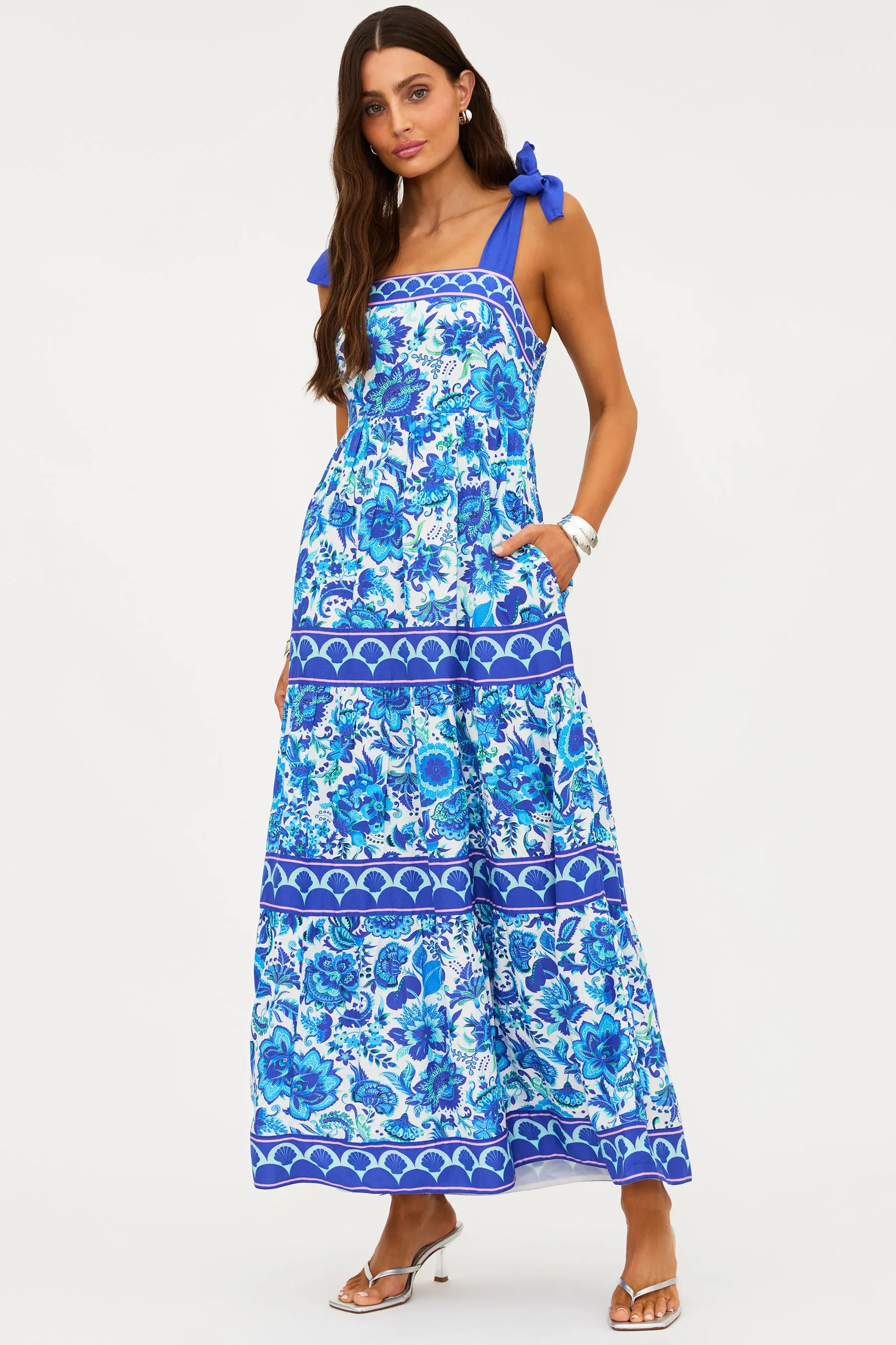 Charlotte Dress Royal Riviera sold by Beach Riot product image thumbnail 3