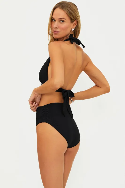 Highway Bottom Full Coverage Black sold by Beach Riot