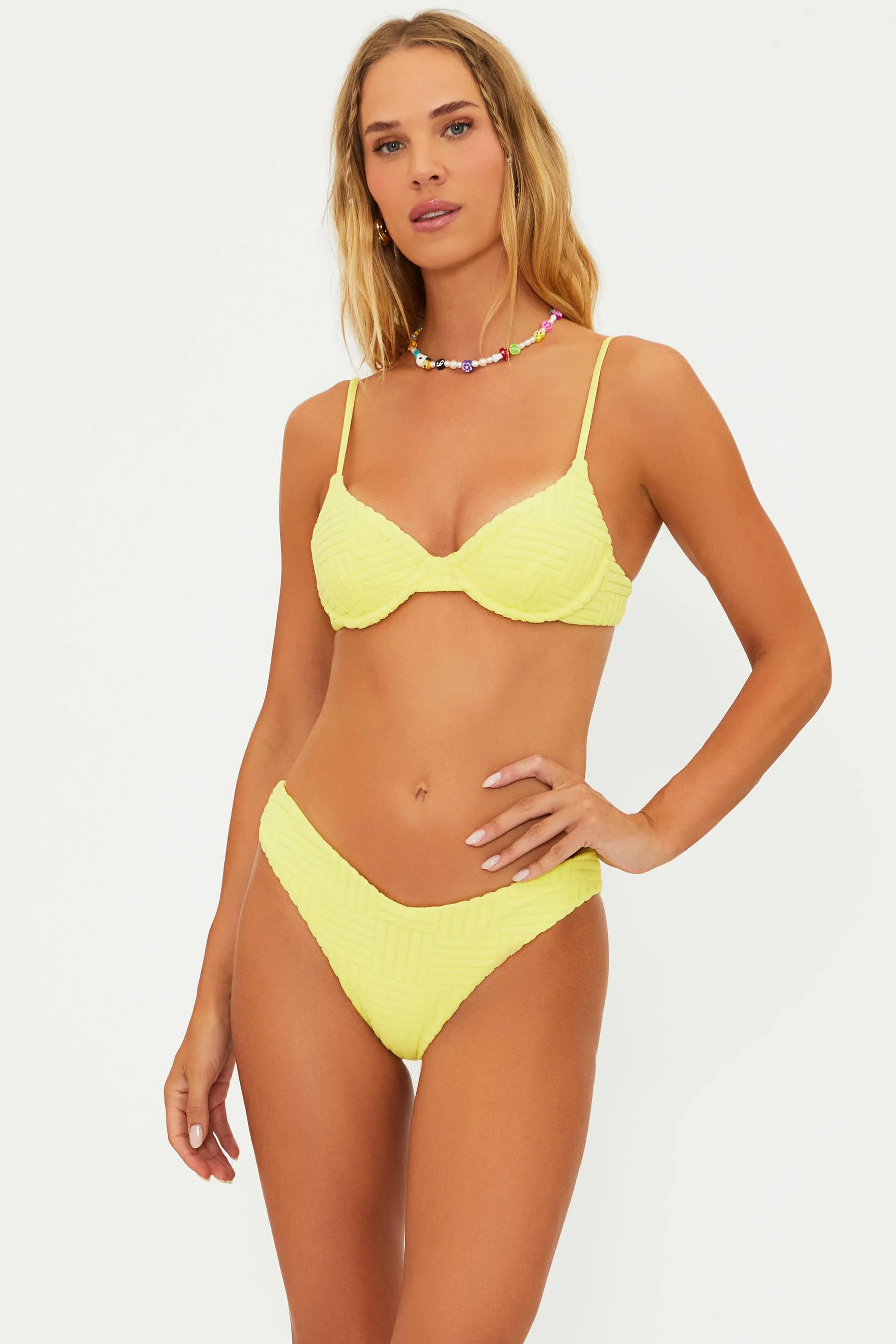 Camilla Top Citrine Crush sold by Beach Riot