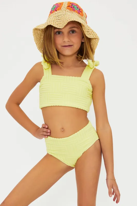 Little Stella & Janie Set Citrine Crush Terry sold by Beach Riot