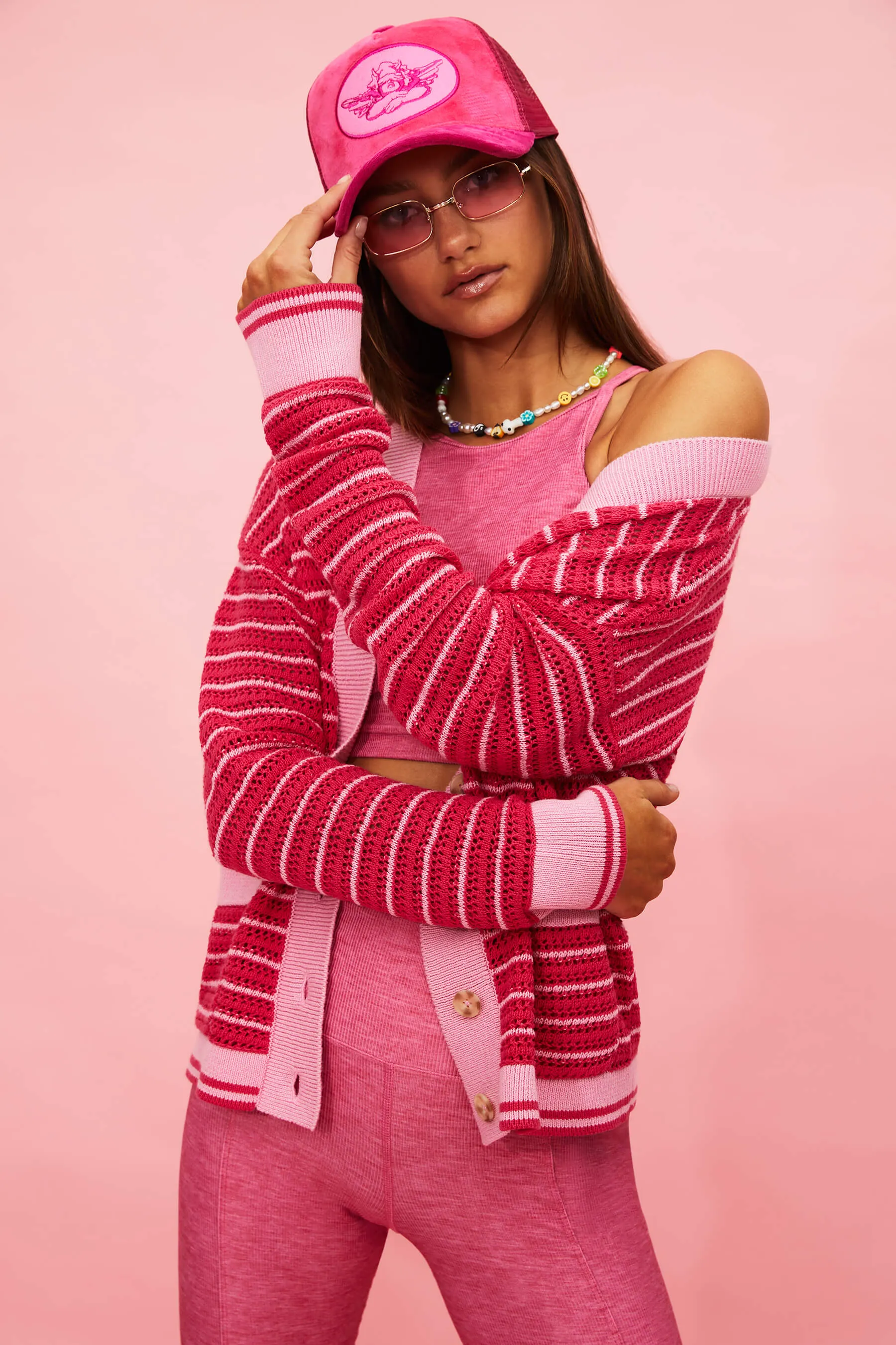 Gene Cardigan Fandango Stripe sold by Beach Riot product image thumbnail 4