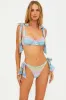 Drea Top Sunset Chevron Shine sold by Beach Riot