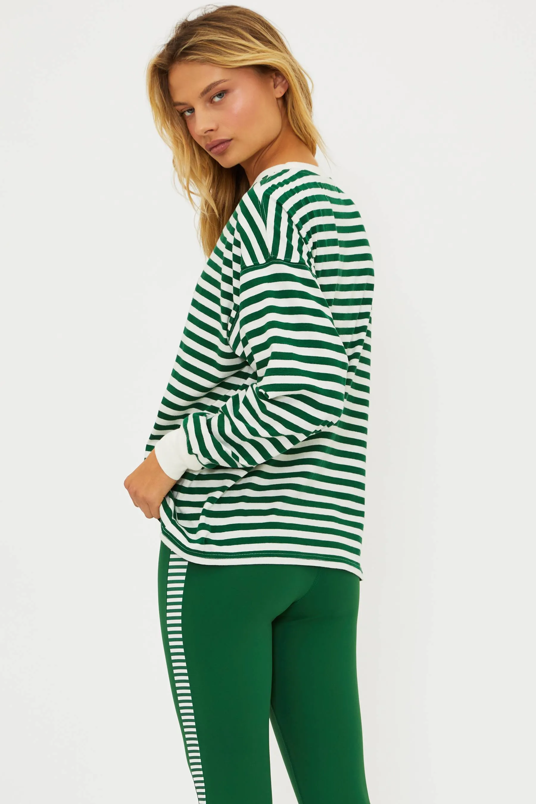 Cyra Top La Palma Stripe sold by Beach Riot product image thumbnail 4