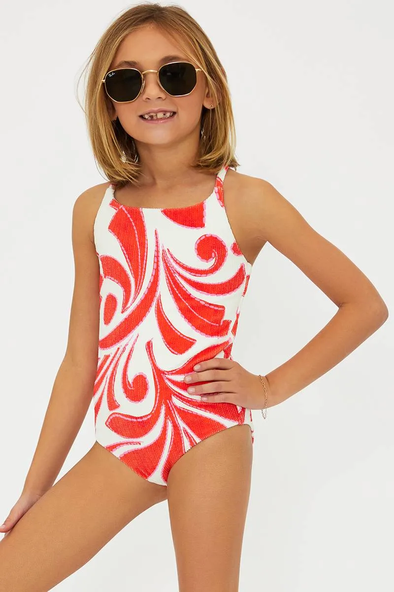 Little Julia One Piece Sunshine Dunes Crinkle sold by Beach Riot product image thumbnail 3