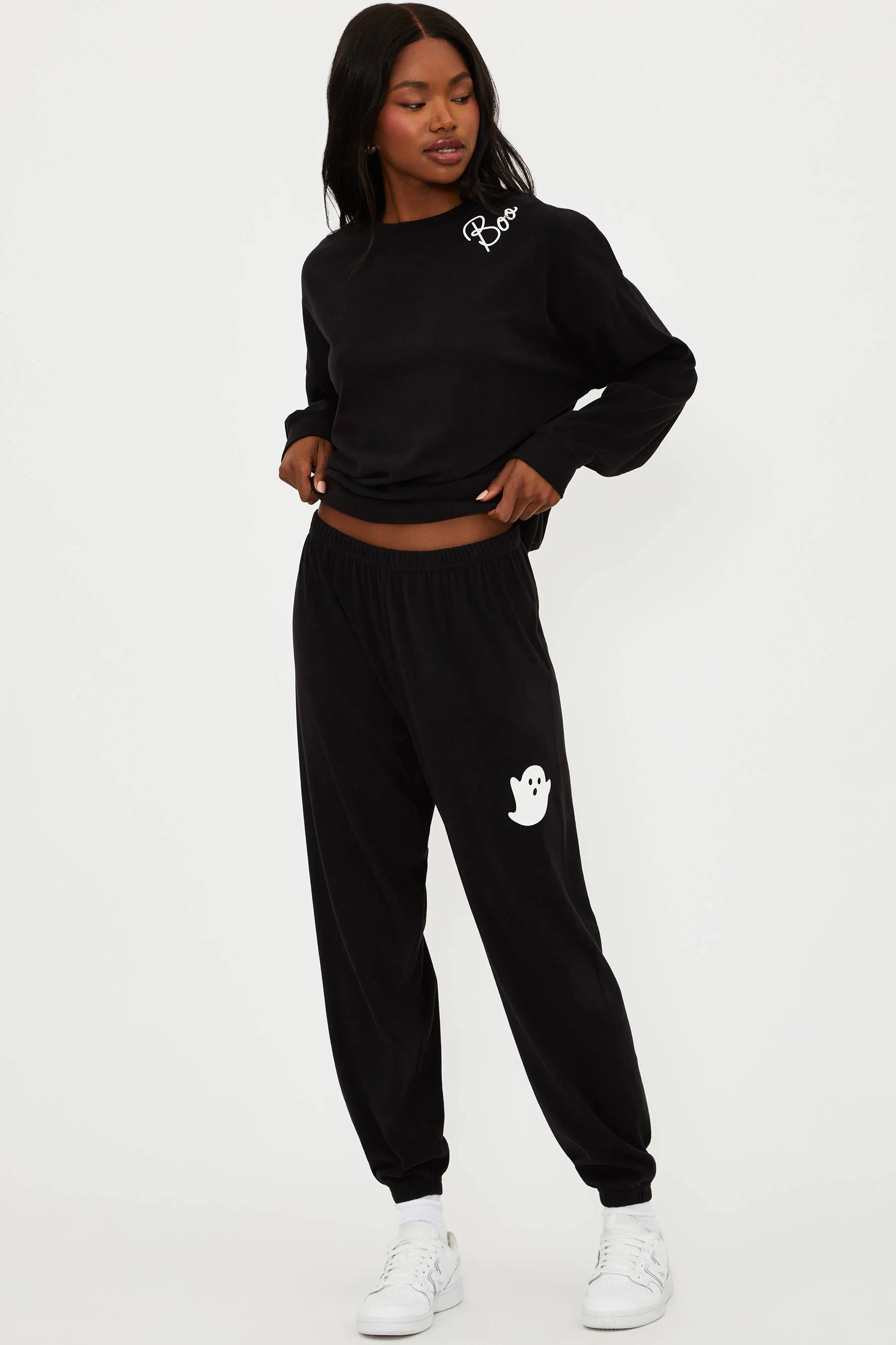 Georgie Pant Boo Black sold by Beach Riot product image thumbnail 3