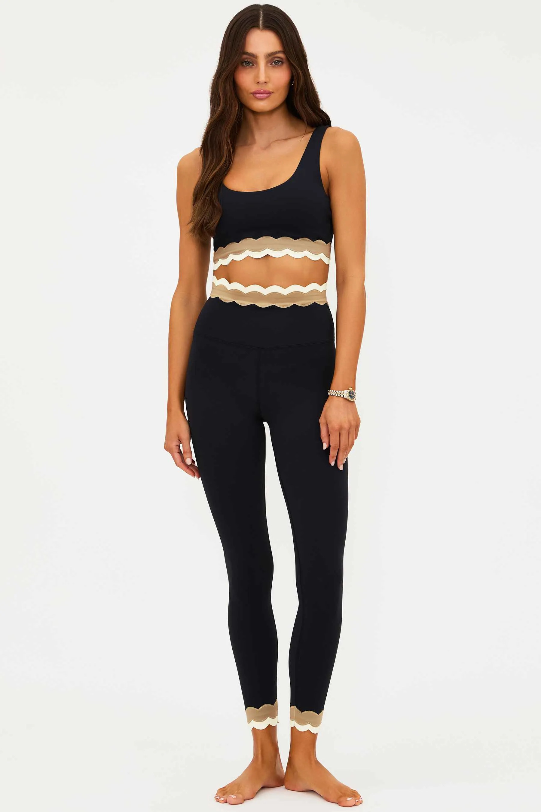 Stacy 7/8 Legging Mystic Colorblock Matte sold by Beach Riot product image thumbnail 2