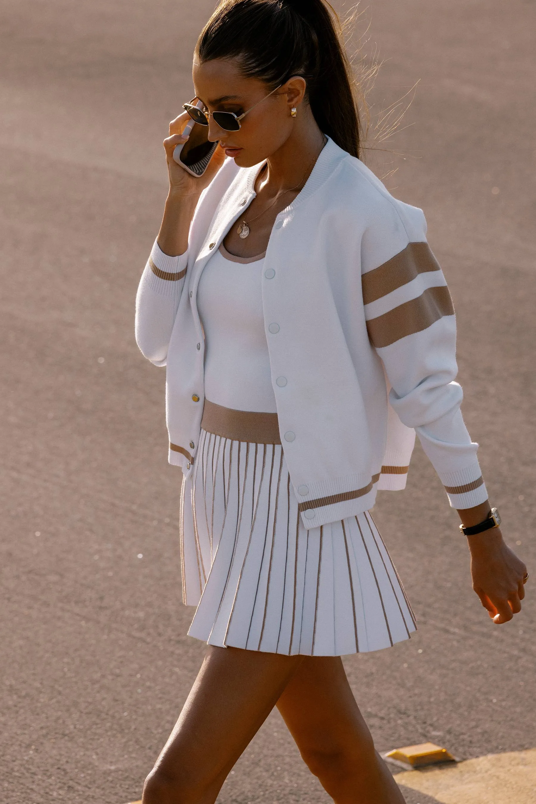 Serene Jacket Almond Colorblock sold by Beach Riot product image thumbnail 5