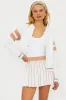 Serene Jacket Almond Colorblock sold by Beach Riot