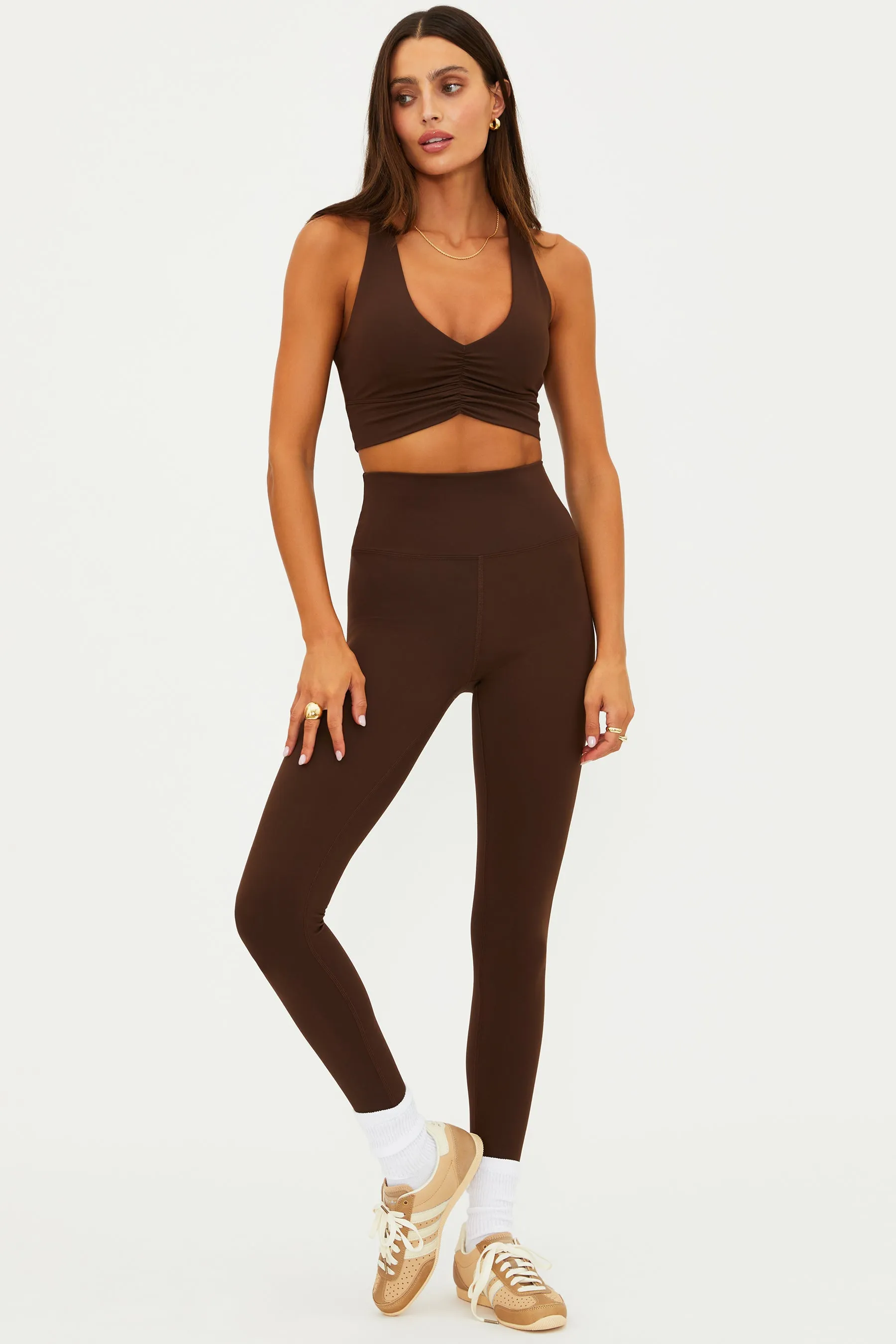 Piper Legging Chestnut Matte sold by Beach Riot product image thumbnail 5