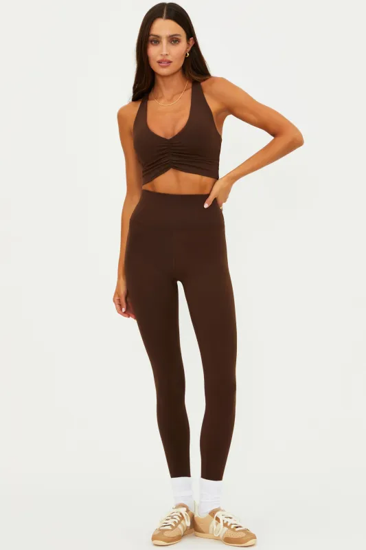 Piper Legging Chestnut Matte sold by Beach Riot