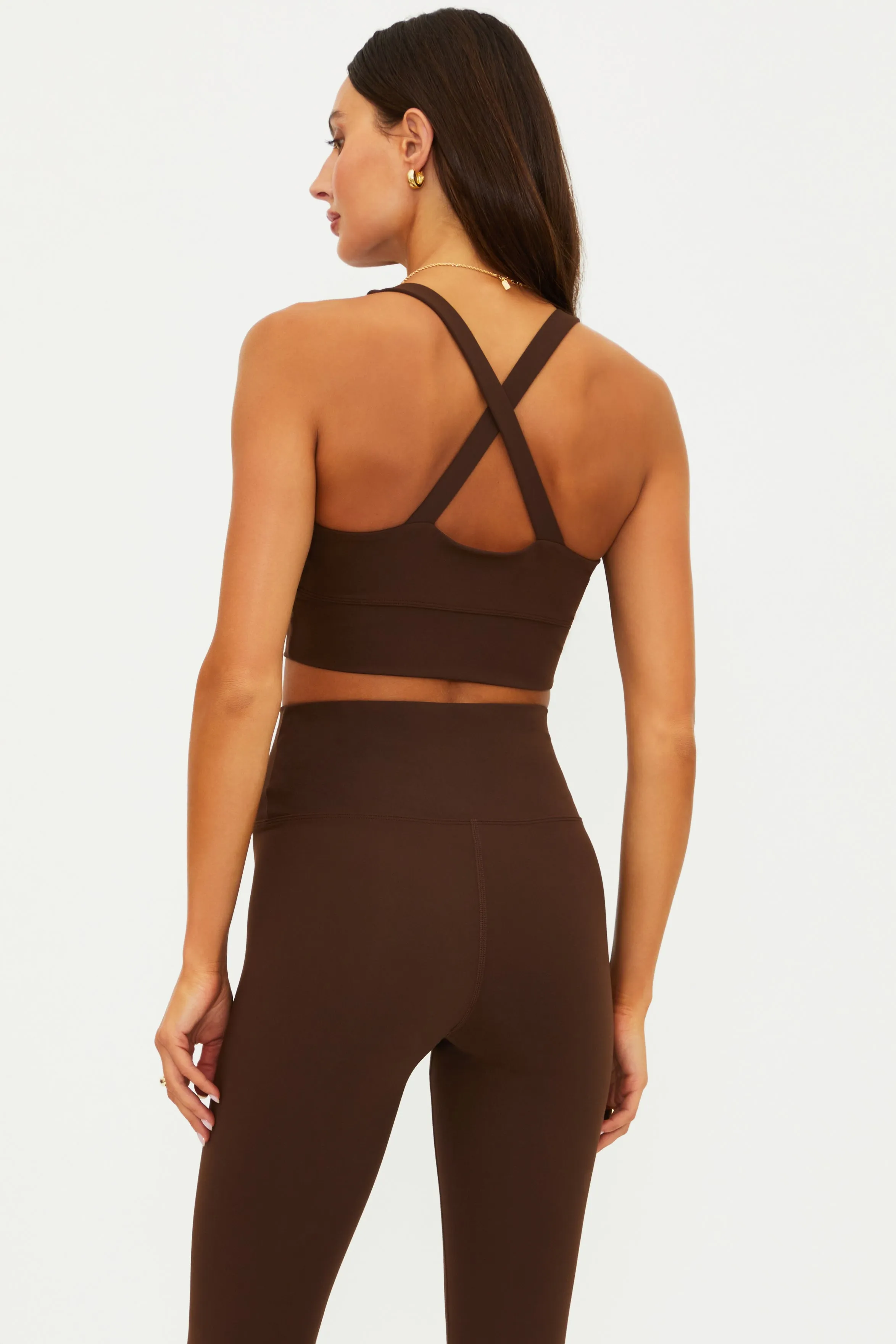 Mindy Top Chestnut Matte sold by Beach Riot product image thumbnail 2