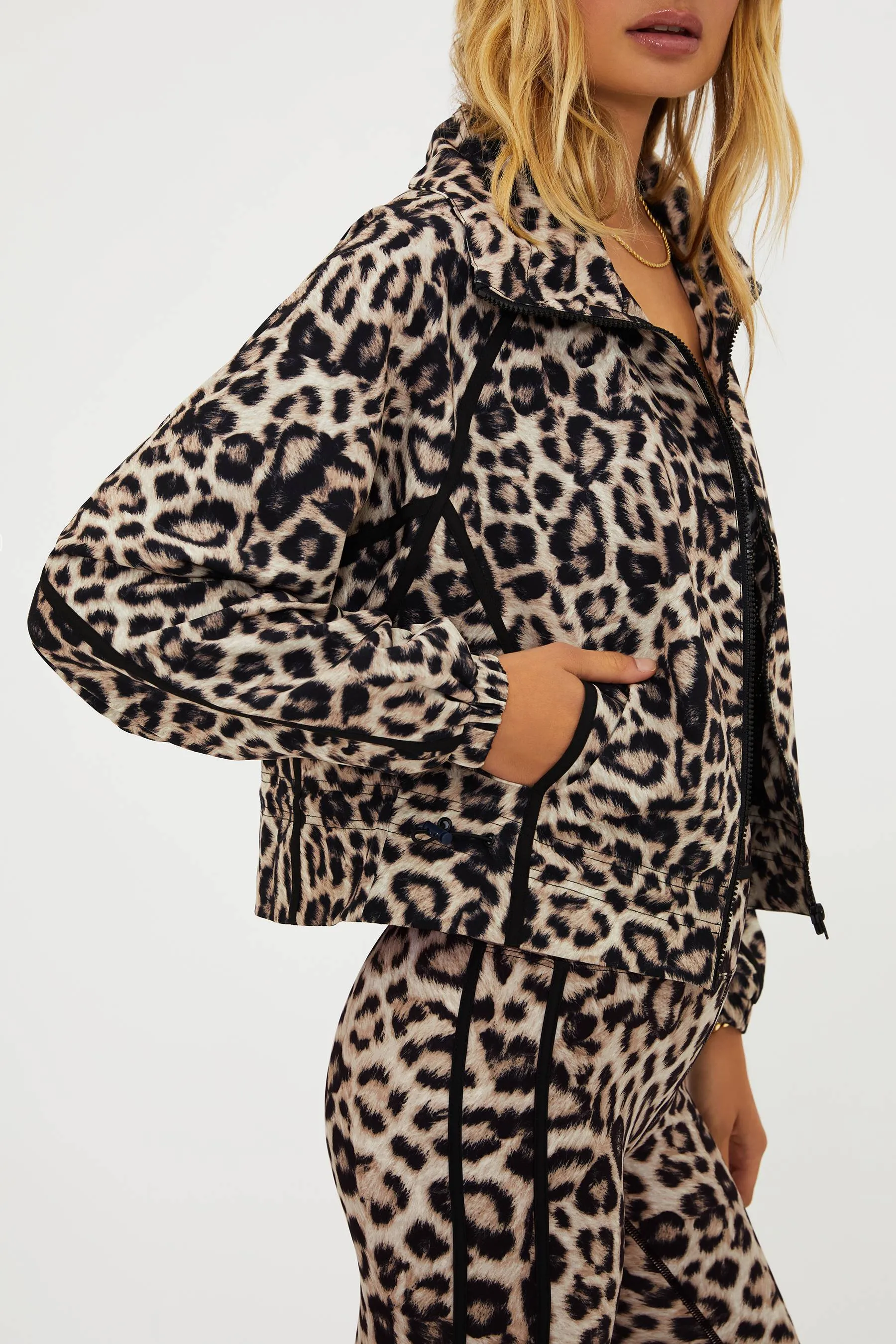 Casen Jacket Mystic Leopard sold by Beach Riot product image thumbnail 4