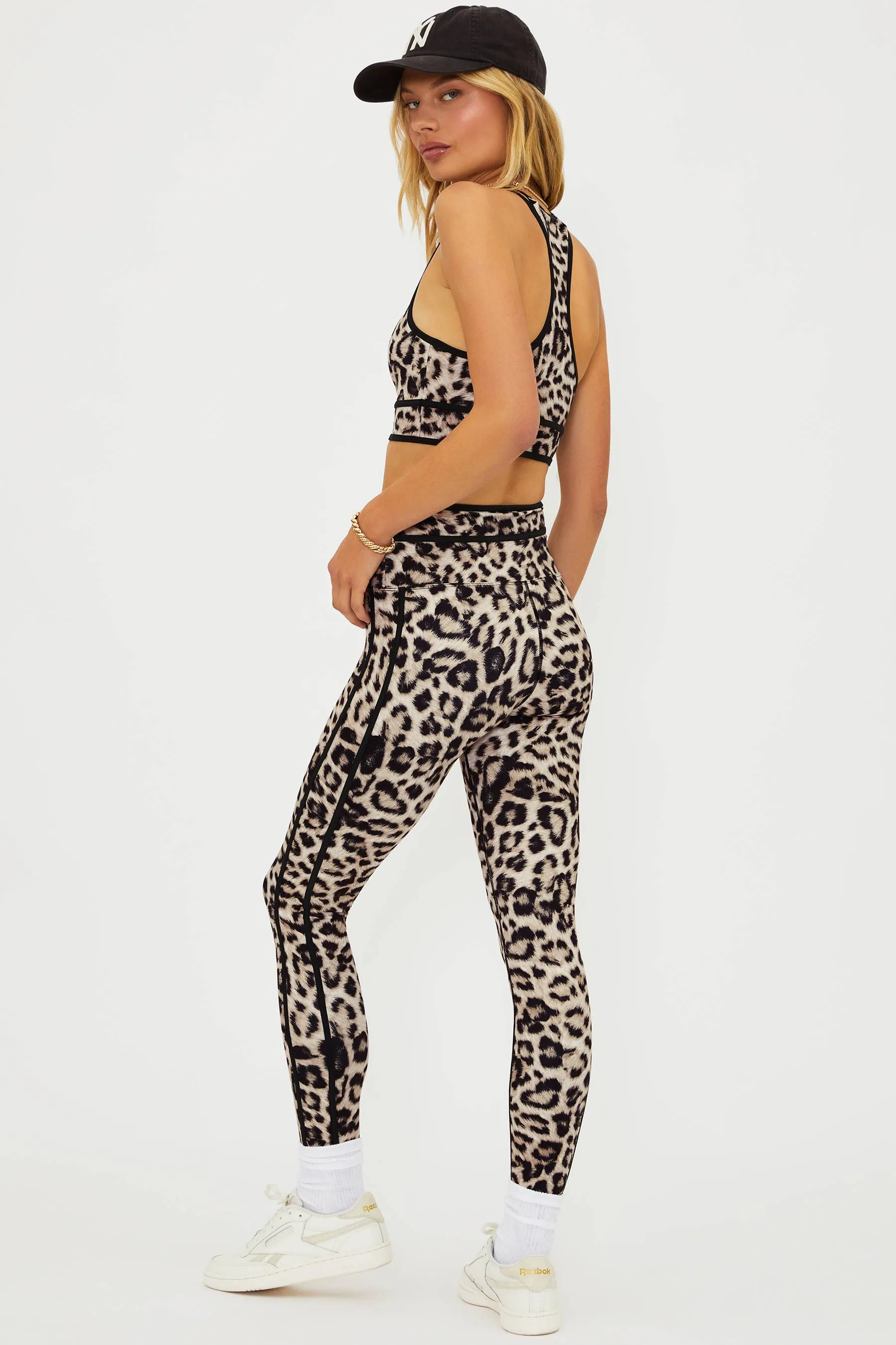 Solara Legging Mystic Leopard sold by Beach Riot product image thumbnail 3