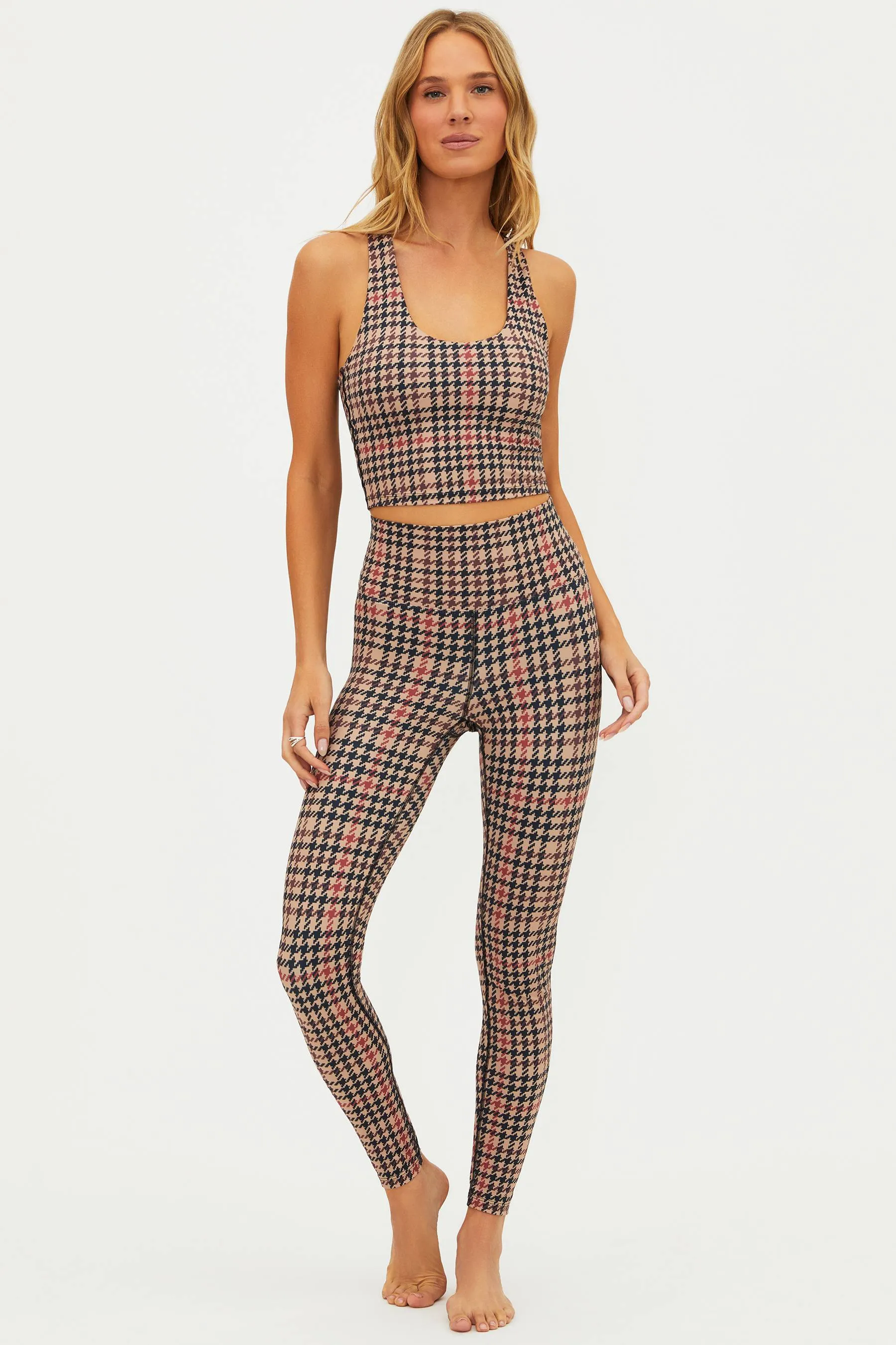 Piper Legging Midnight Houndstooth sold by Beach Riot product image thumbnail 5