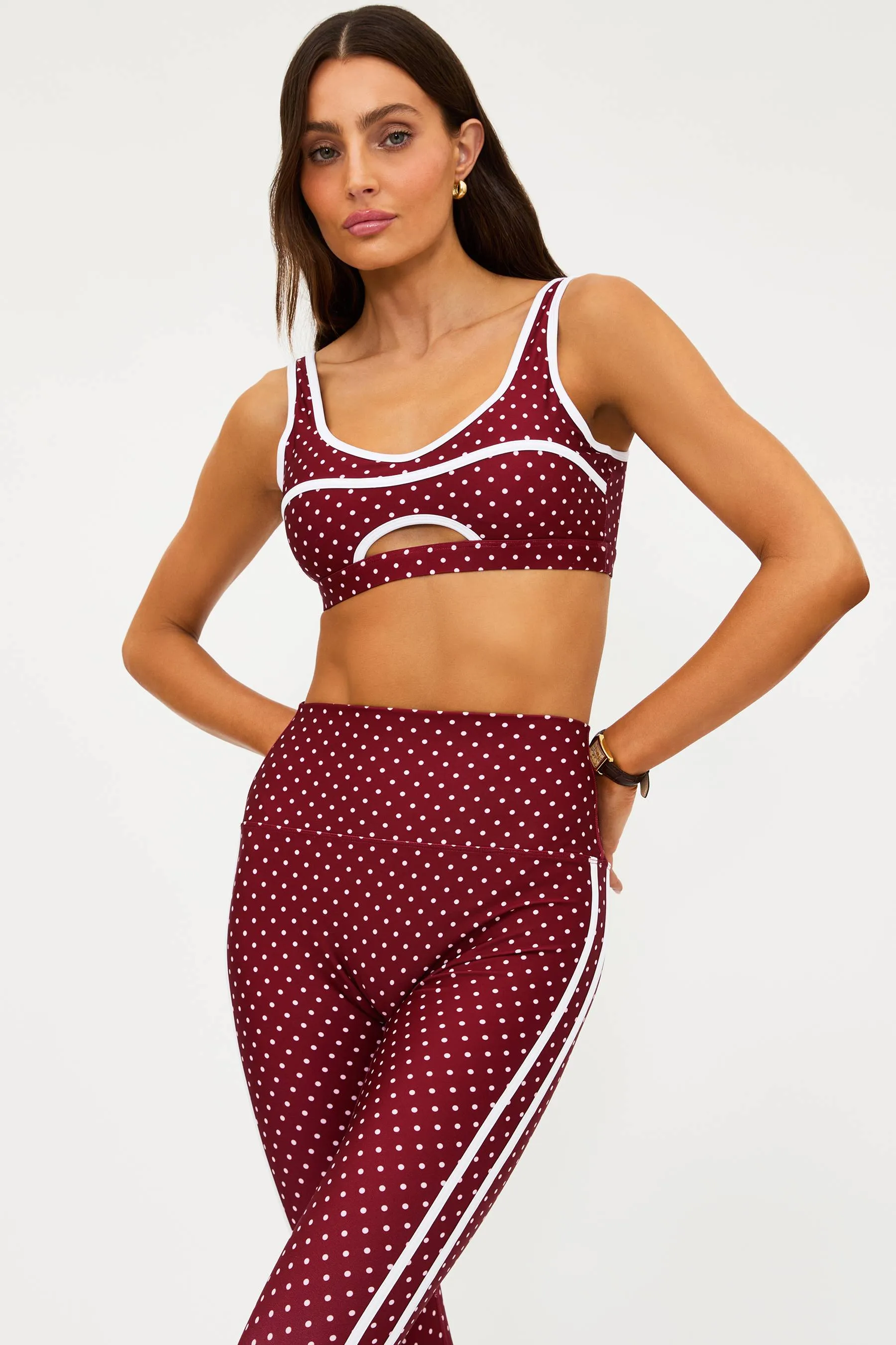 Rella Legging Crimson Dot sold by Beach Riot product image thumbnail 5