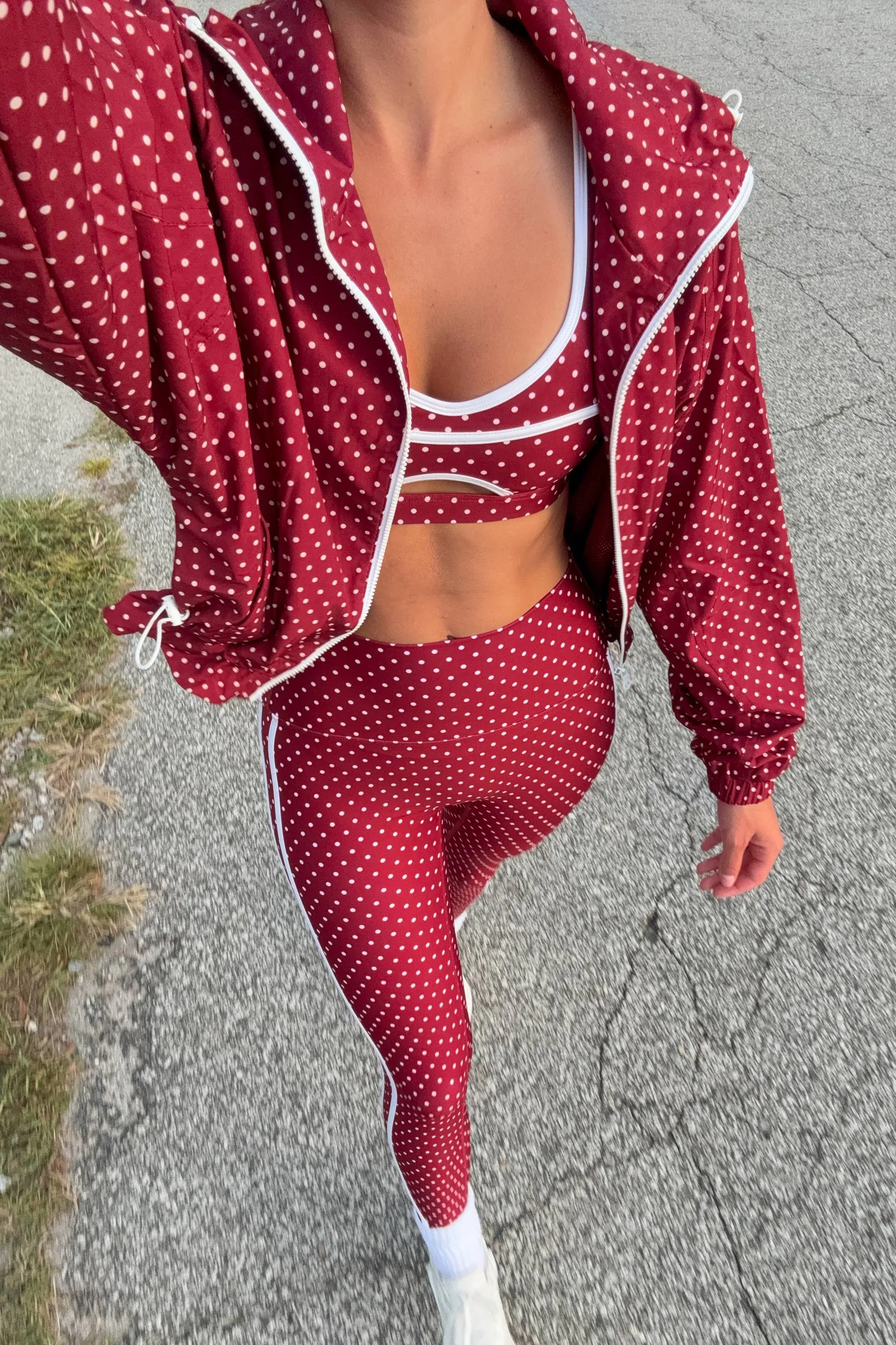 Casen Jacket Crimson Dot sold by Beach Riot product image thumbnail 4