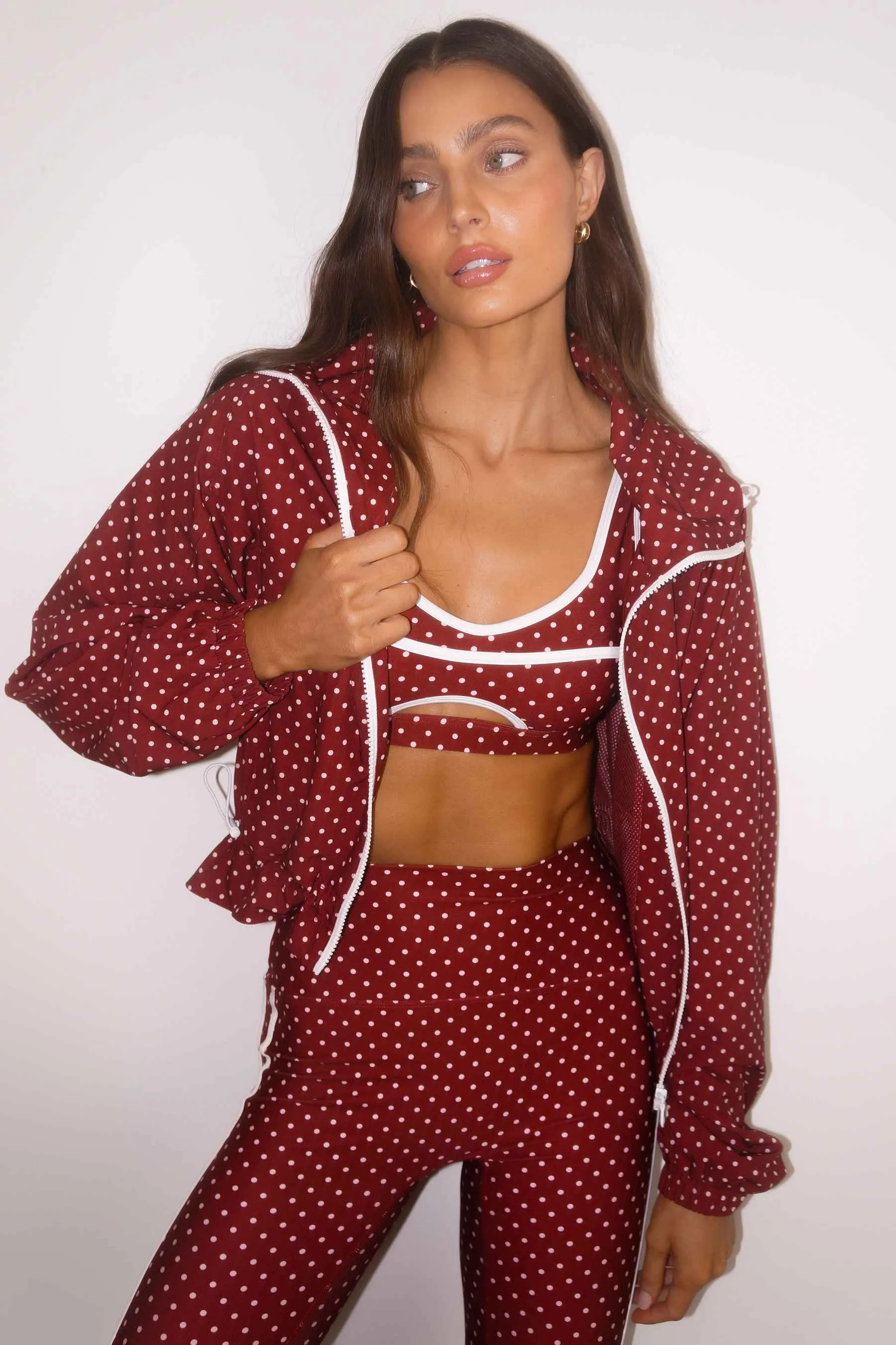 Casen Jacket Crimson Dot sold by Beach Riot product image thumbnail 3