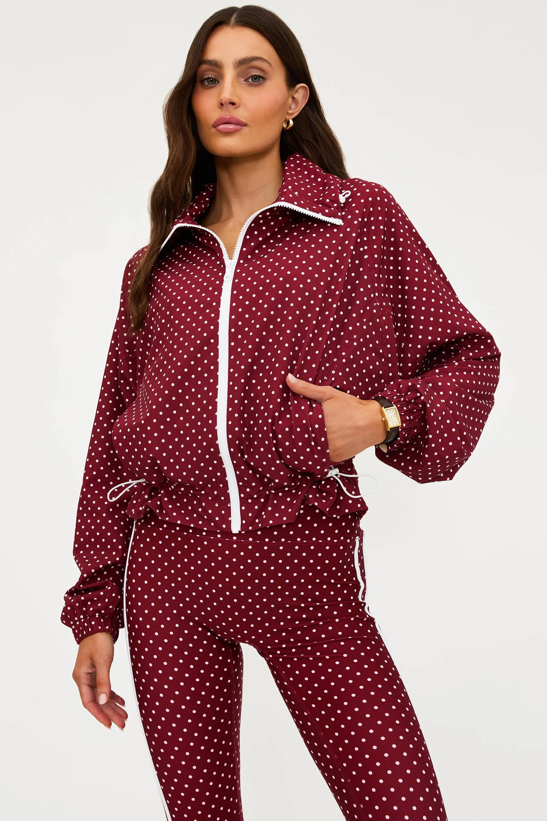 Casen Jacket Crimson Dot sold by Beach Riot product image thumbnail 5