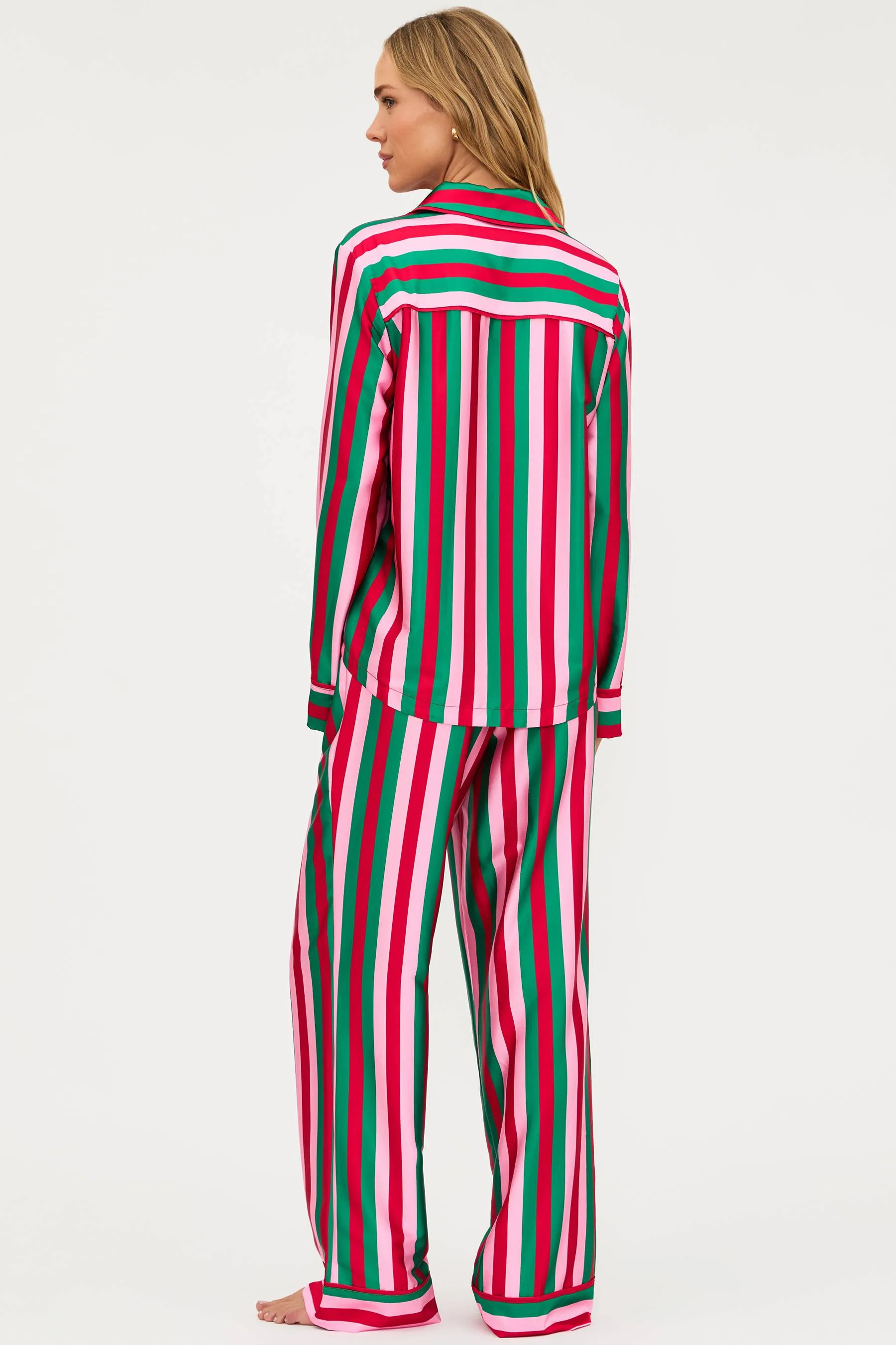 Livy Top & Connie Pant Set Ruby Stripe sold by Beach Riot product image thumbnail 2