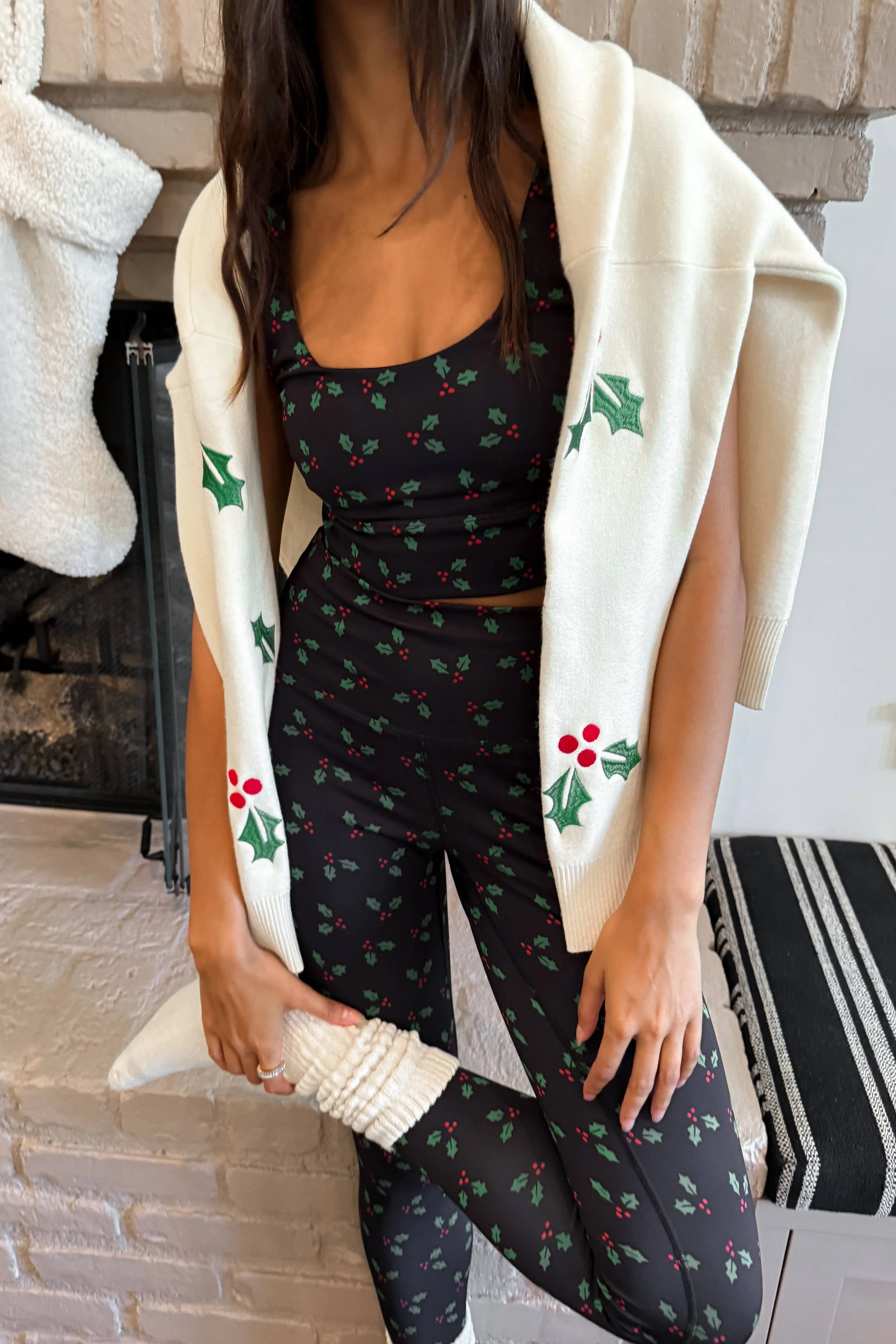 Callie Sweater Frosted Holly sold by Beach Riot product image thumbnail 4