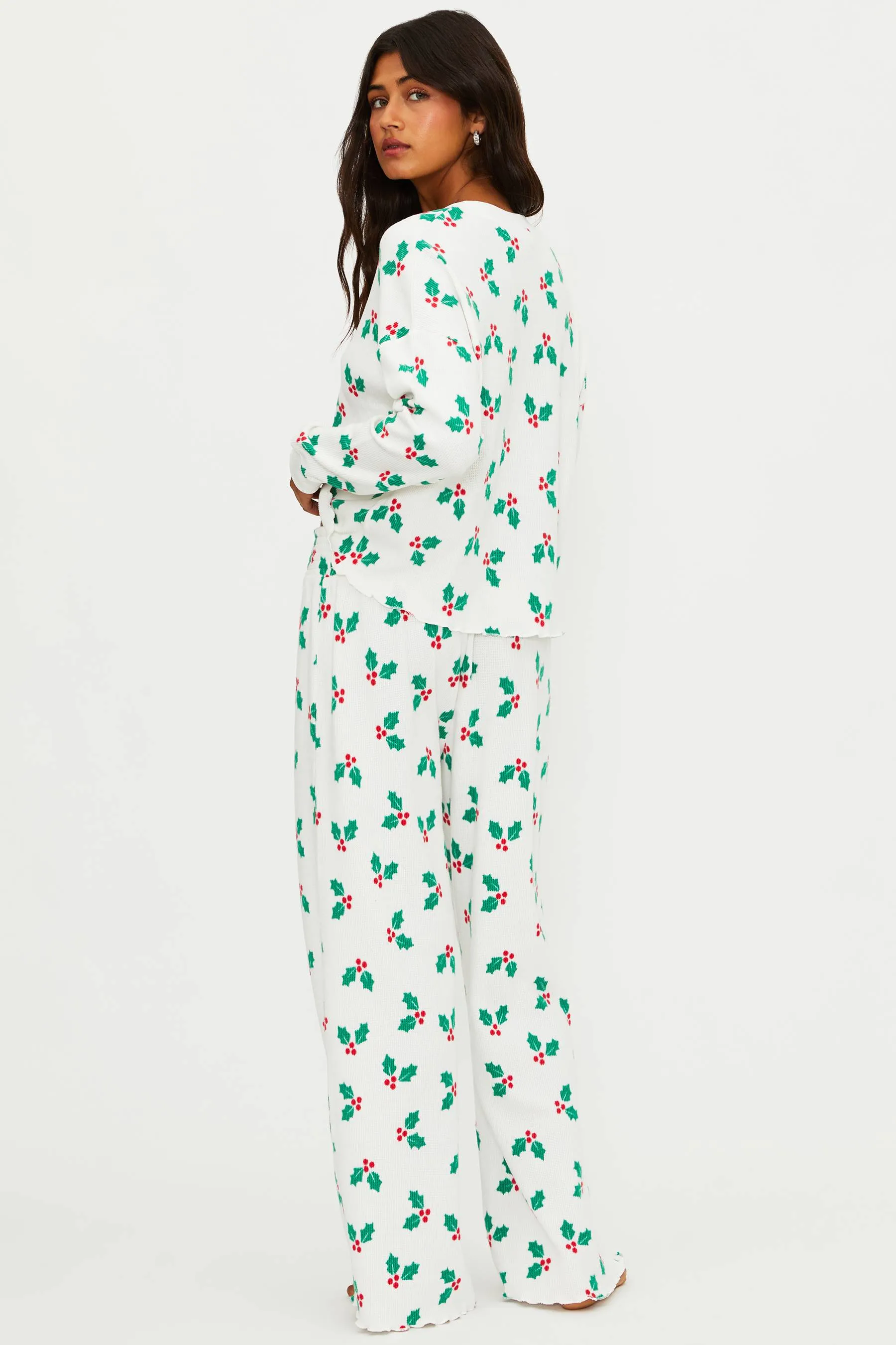 Pacific Long Sleeve Sleep Set Frosted Holly sold by Beach Riot product image thumbnail 2