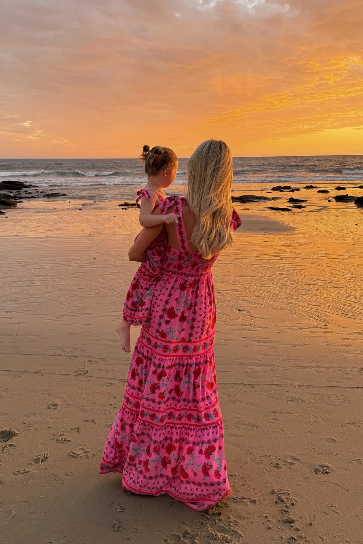 Charlotte Dress Redwood Floral sold by Beach Riot product image thumbnail 3