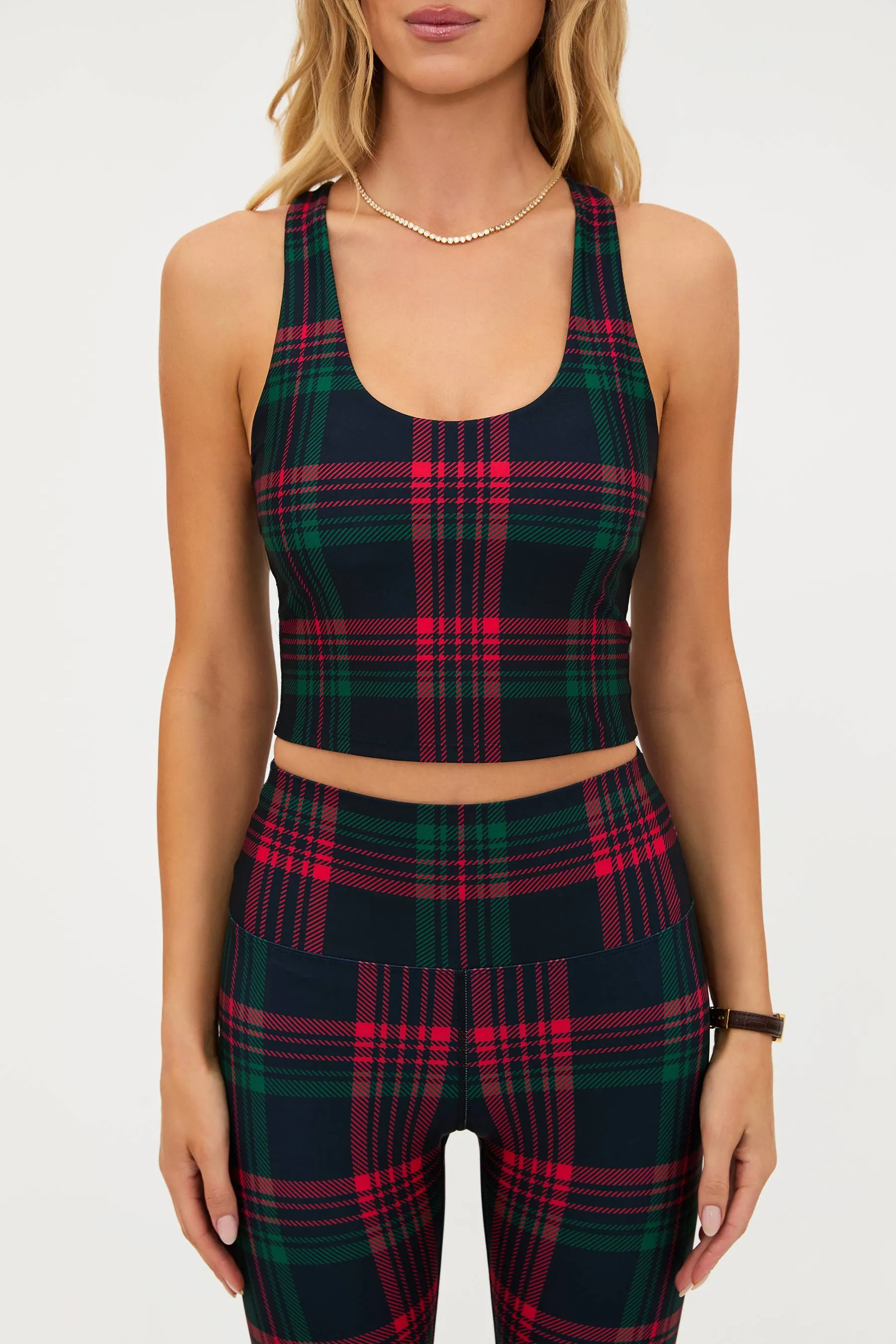 Yara Top Ribbon Plaid sold by Beach Riot product image thumbnail 5
