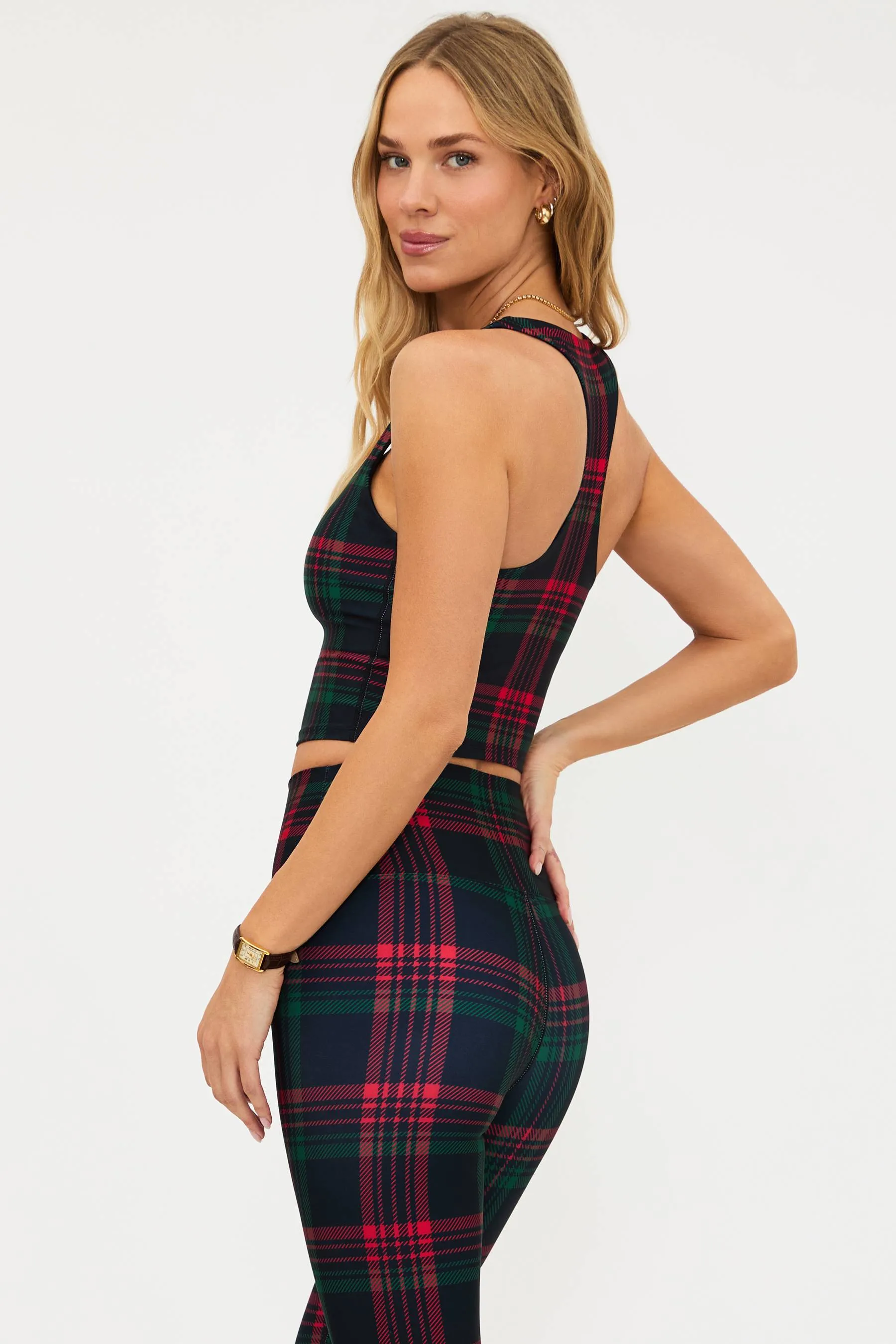 Yara Top Ribbon Plaid sold by Beach Riot product image thumbnail 2