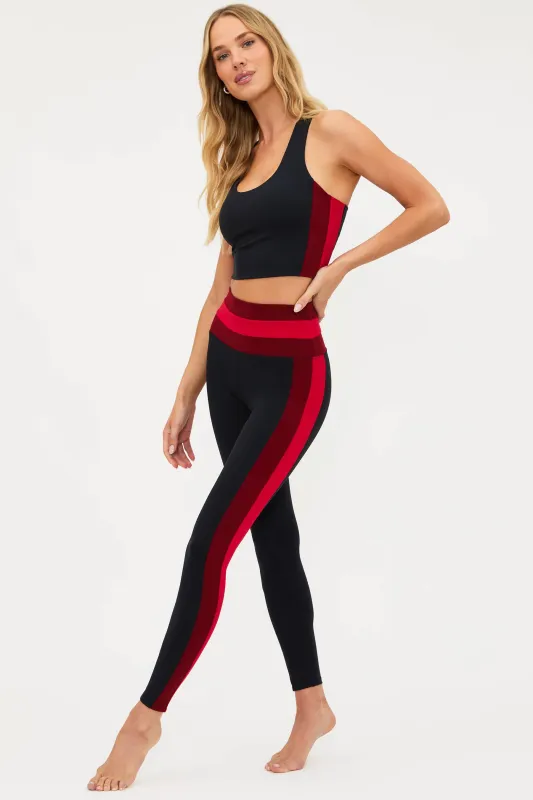 Mariella Legging Redwood Colorblock Matte sold by Beach Riot