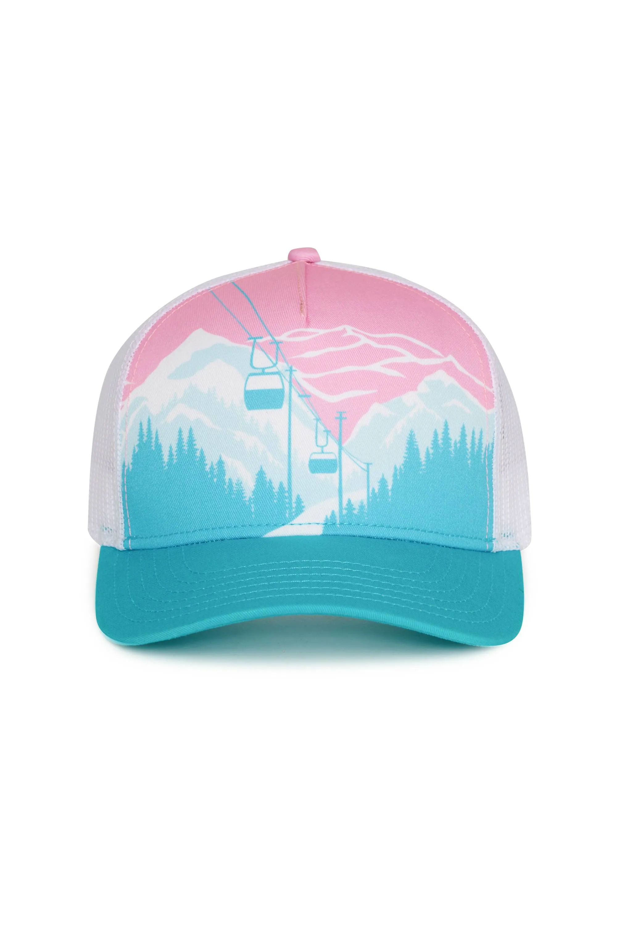 Anthropologie X Beach Riot Trucker Hat Ski Lift sold by Beach Riot