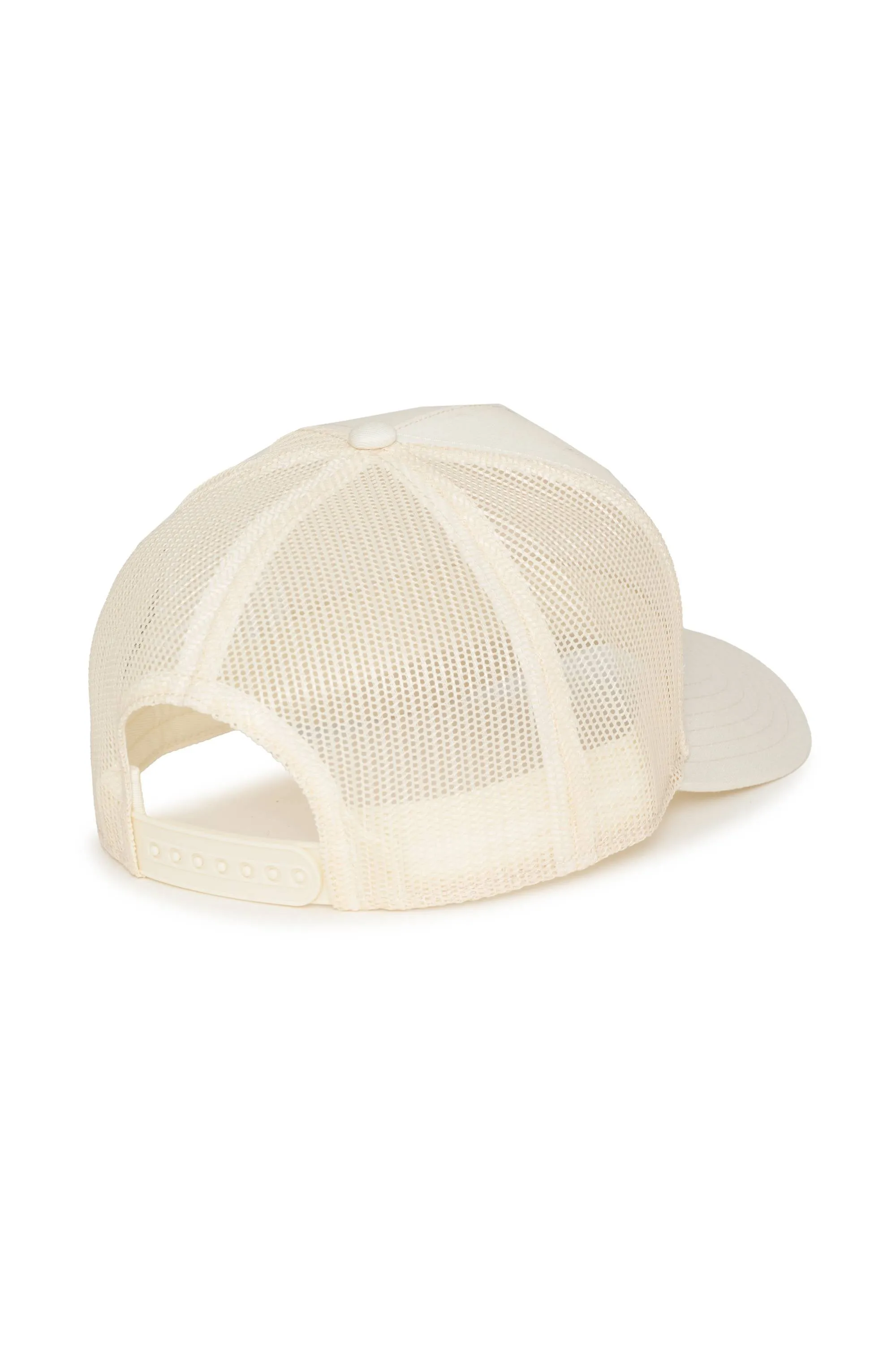 Anthropologie X Beach Riot Trucker Hat Egret Champagne Ski Club sold by Beach Riot product image thumbnail 2
