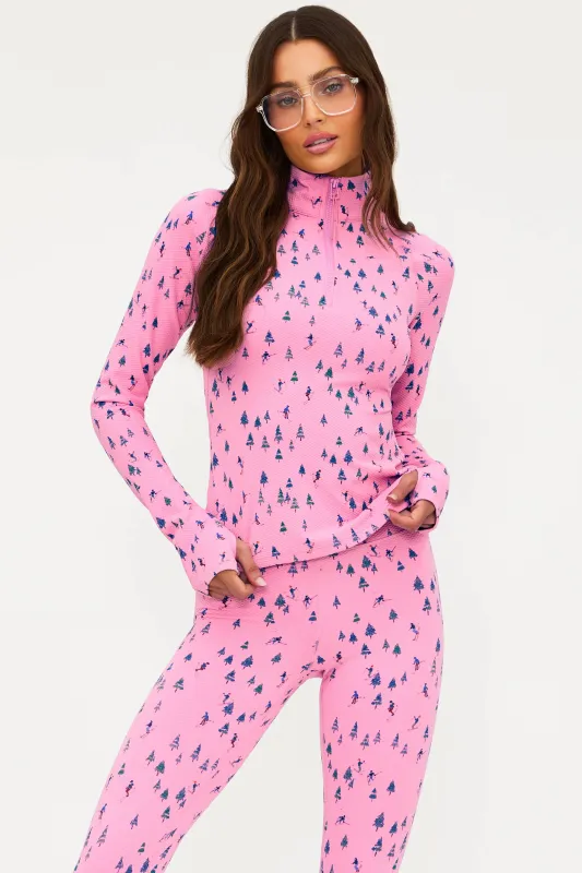 Kamara Top Ski Patrol Waffle sold by Beach Riot