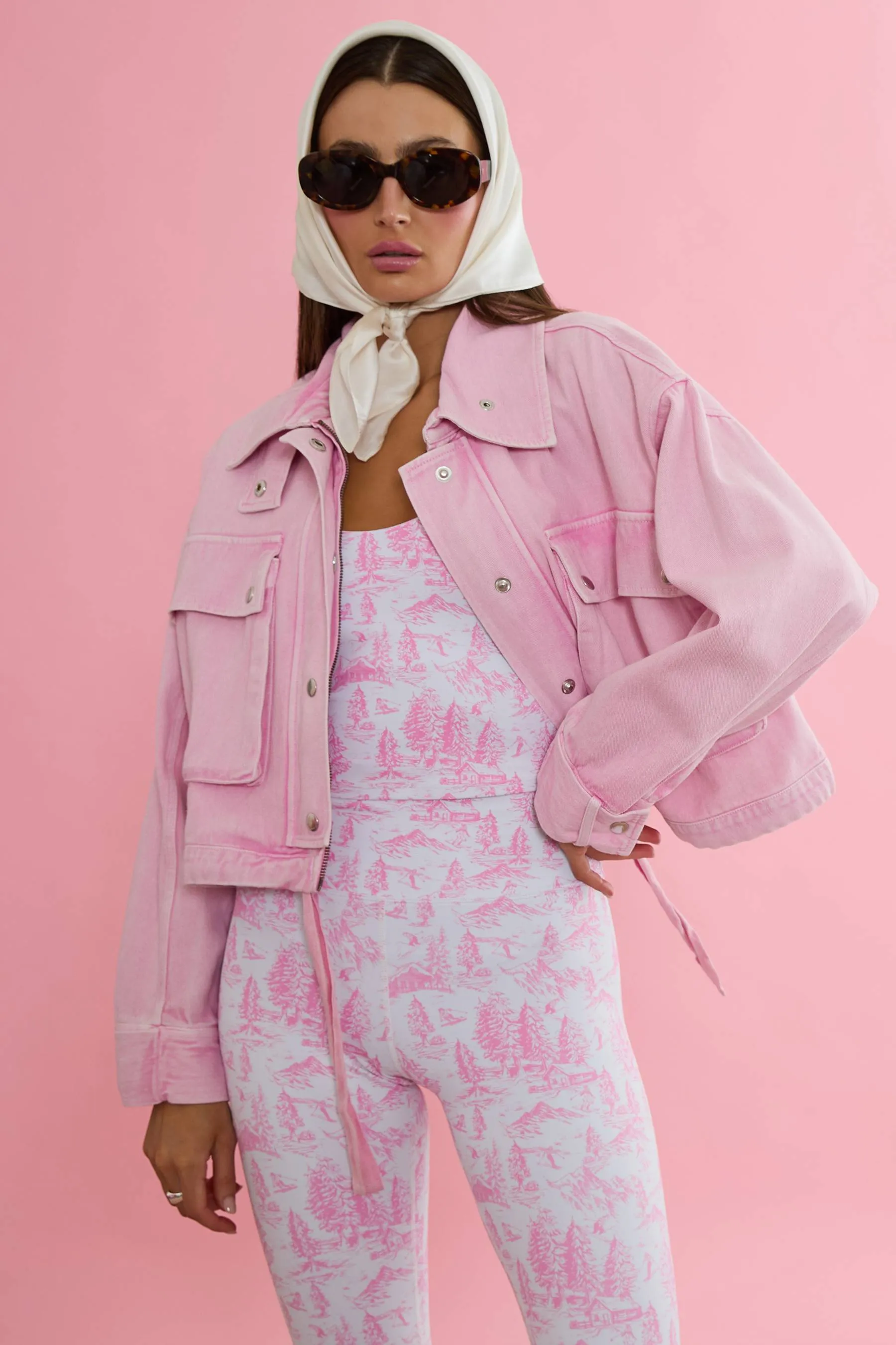 Isola Jacket Pink Sands sold by Beach Riot product image thumbnail 3