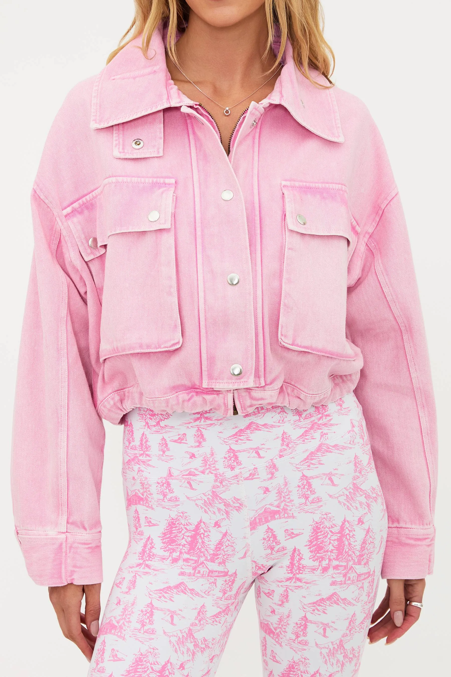 Isola Jacket Pink Sands sold by Beach Riot product image thumbnail 5