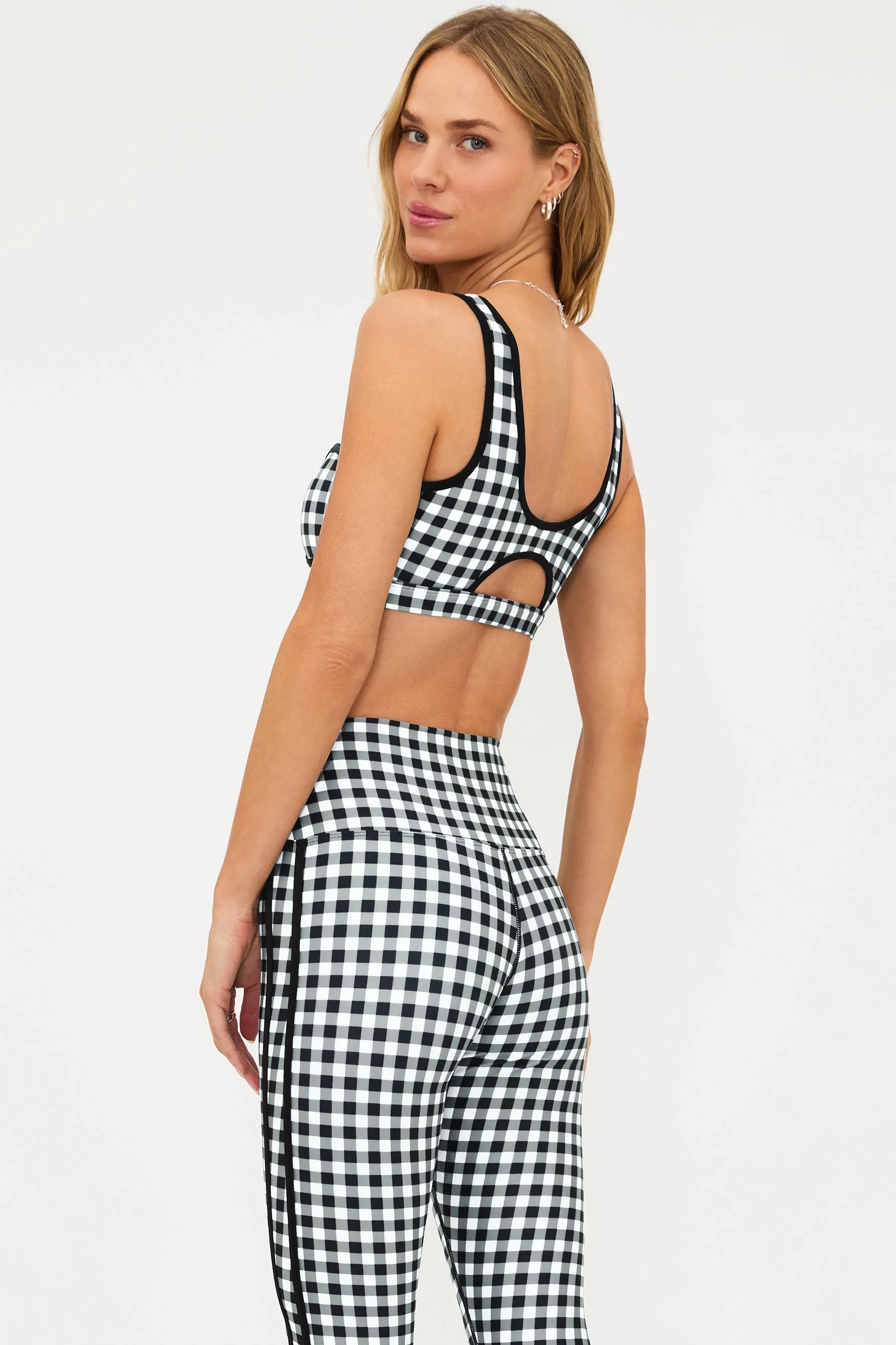Olympia Top Slate Gingham sold by Beach Riot product image thumbnail 2